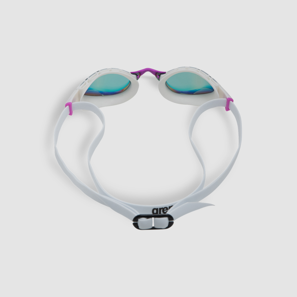 Arena Air Sonic Mirror Wettkampfschwimmbrille in WEISS