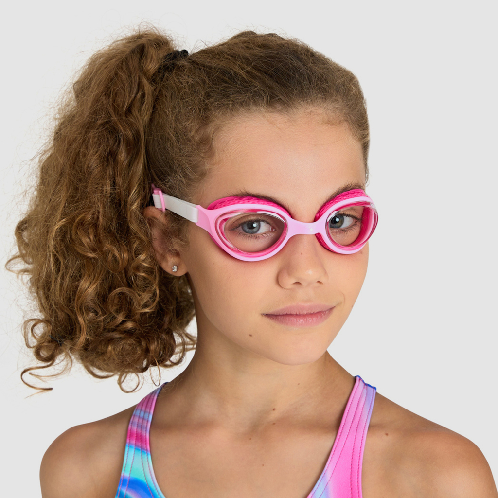 Junior Air Schwimmbrille clear/pink model_bild_brandshop