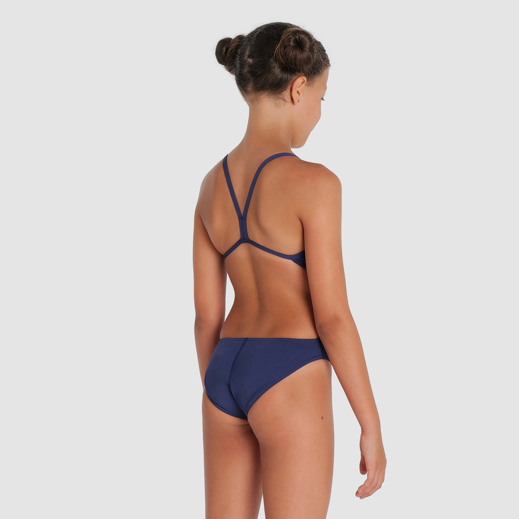 Team Swimsuit Challenge Solid Badeanzug navy/white rueckseite_bild_brandshop