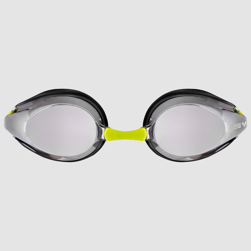 Junior Tracks Mirror Schwimmbrille silver/black/fluo yellow detail_bild1_brandshop