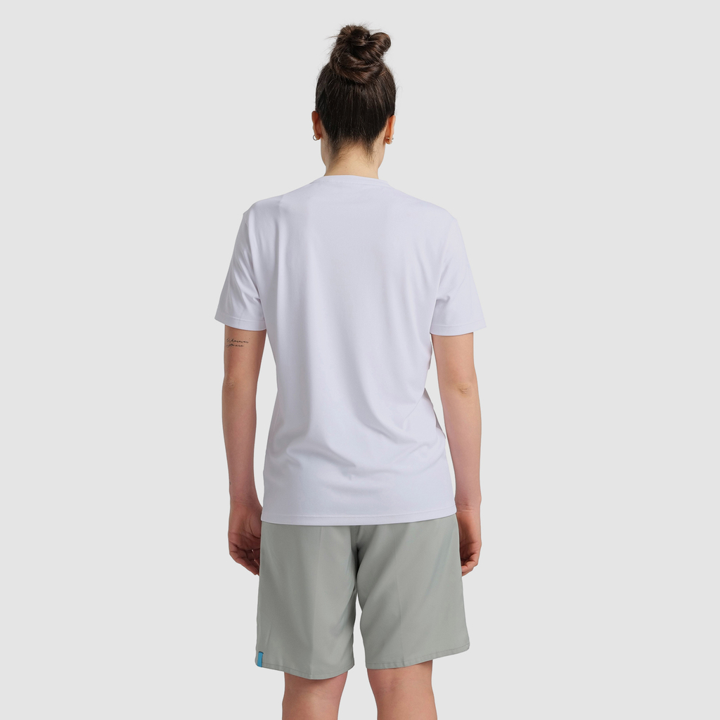 Gold S/S Tee T-Shirt white model_bild_back_brandshop