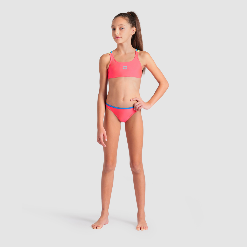 Arena G Arena Two Pieces Swimsuit Solid Badeanzug in ROT