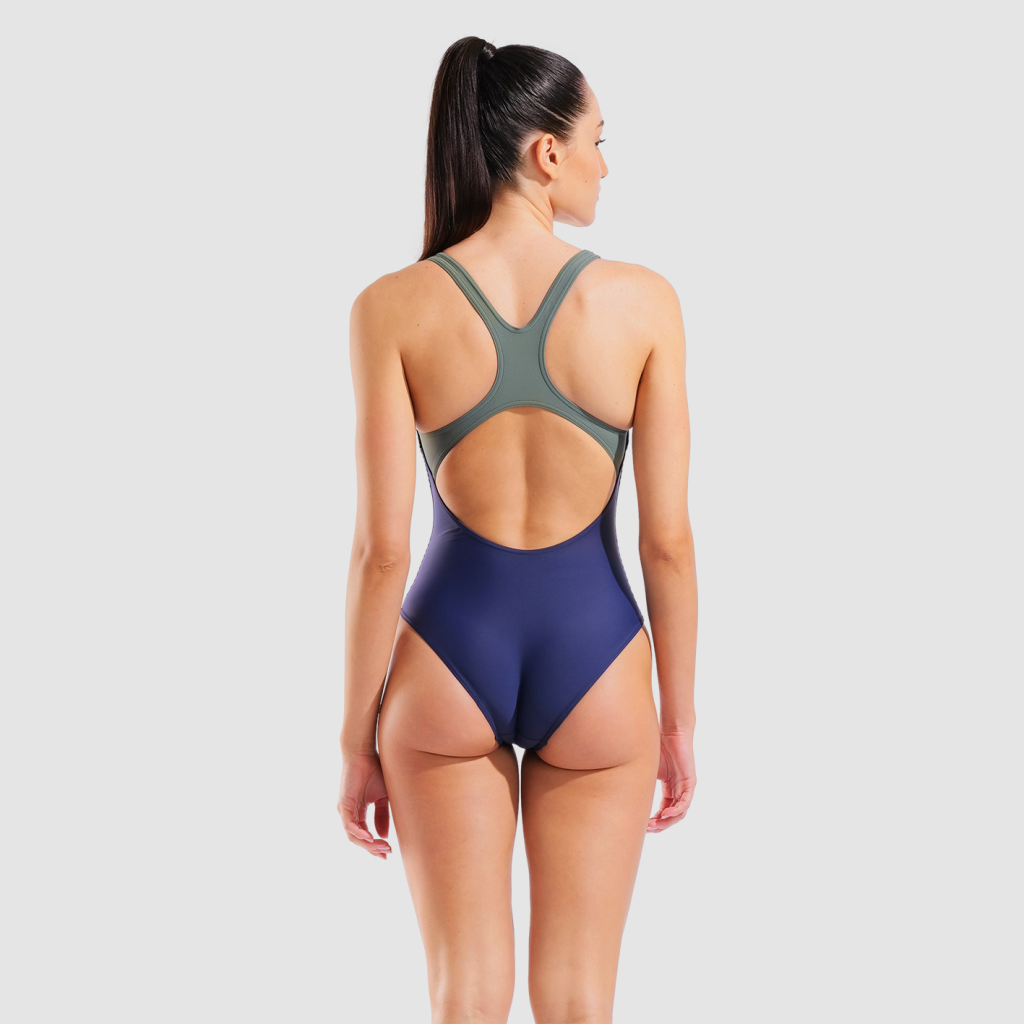 Arena W Arena Nuance Swimsuit Swim Pro Back L Badeanzug in BLAU