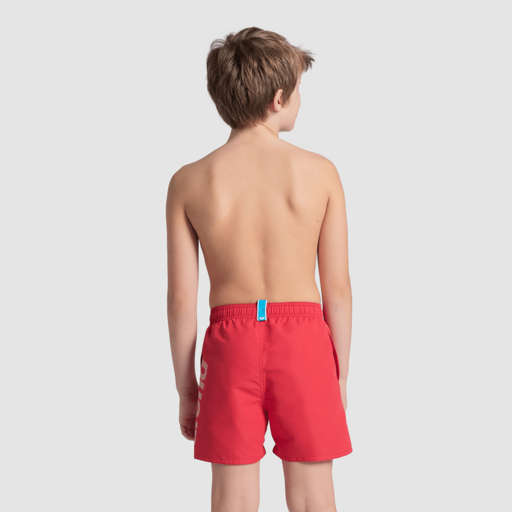 B Fundamentals Arena Logo Jr Boxer R Beach Short red/white model_bild_back_brandshop