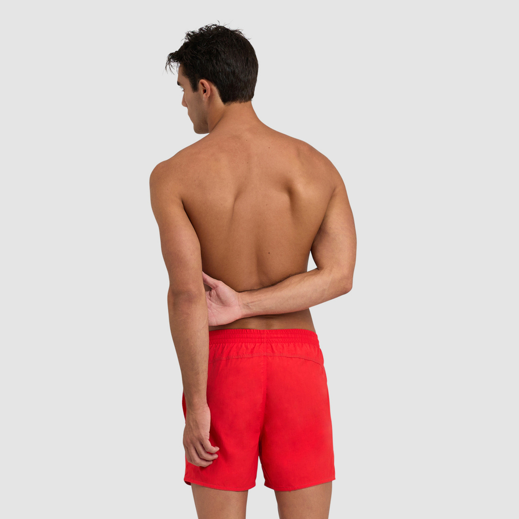 Bywayx R Beach Short fluo red/dark olive rueckseite_bild_brandshop