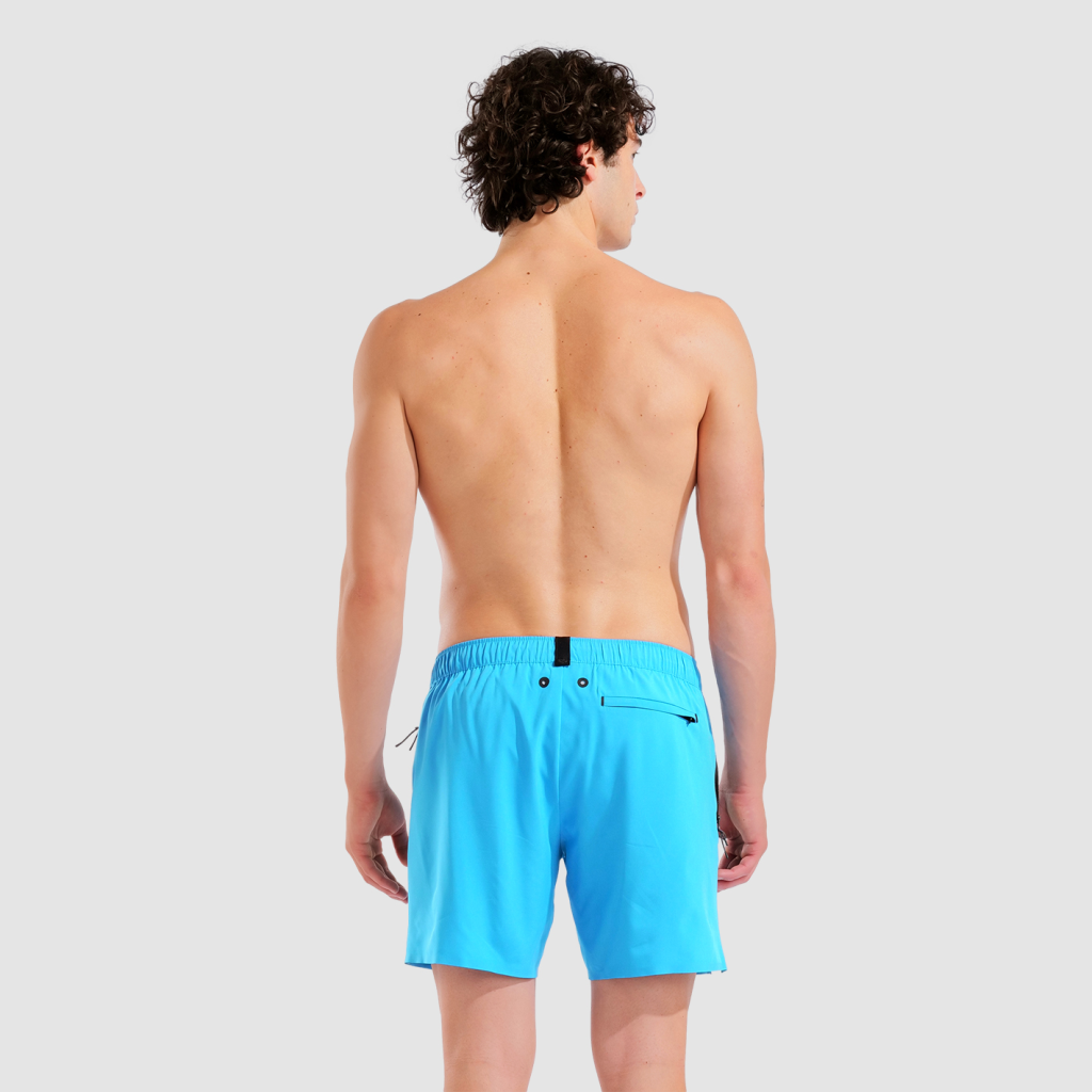 Arena M Arena Evo Side Zip Pockets Beach Boxer Beach Short in BLAU