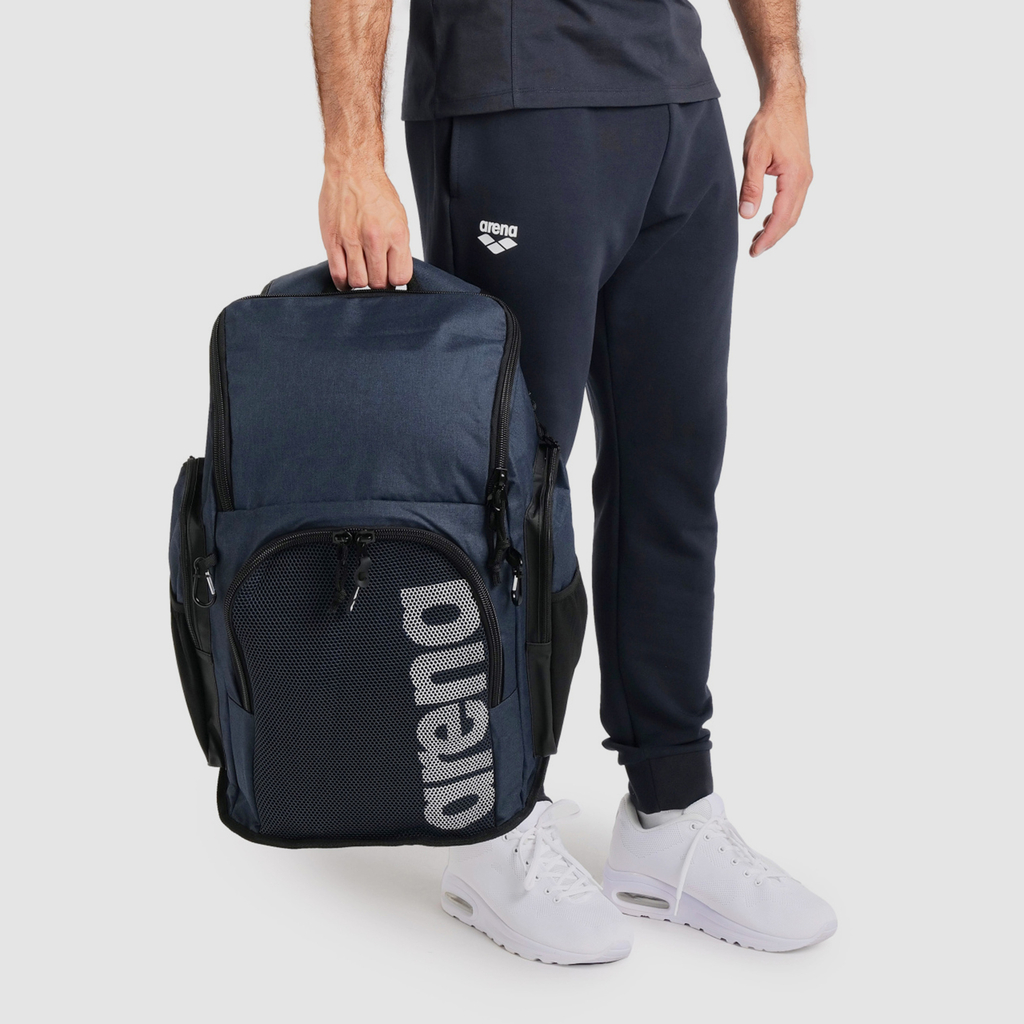 Team Backpack 45 Sportrucksack team navy melange model_bild_brandshop