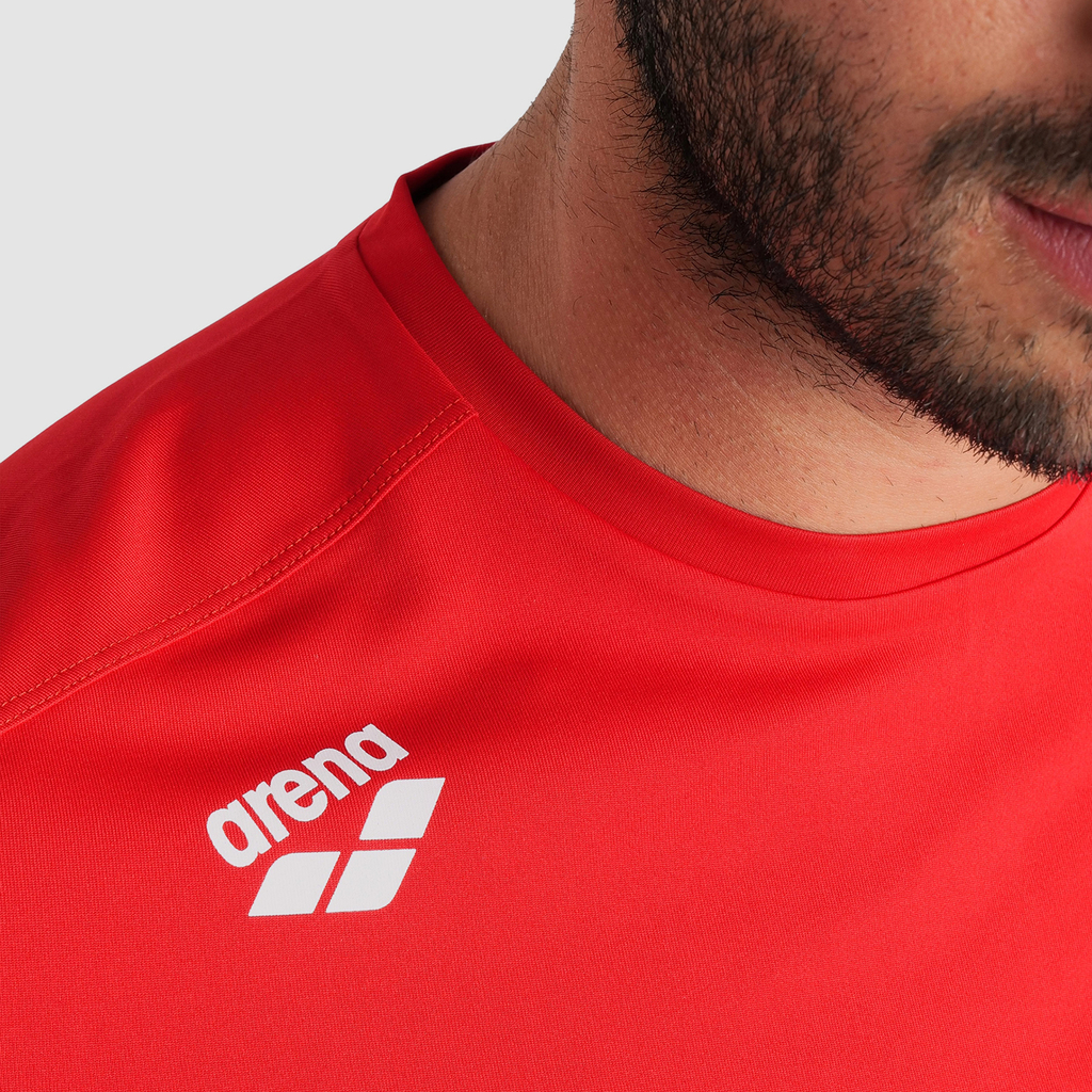 Arena Team T-Shirt Solid in ROT