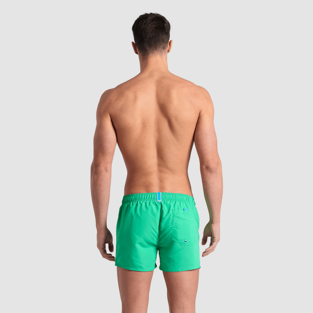 Fundamentals X-Short R green quartz/navy model_bild_back_brandshop