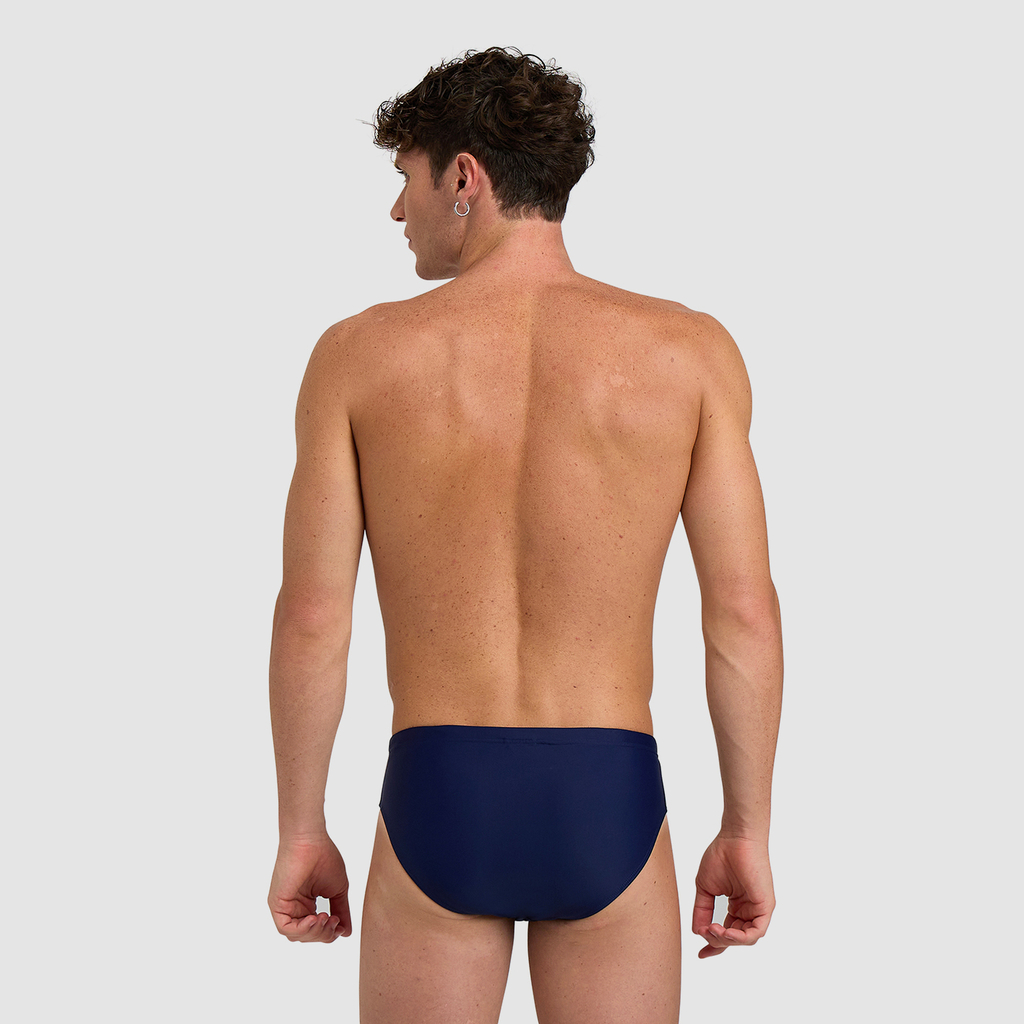 Arena Branch Swim Briefs Swim Slip navy model_bild_back_brandshop