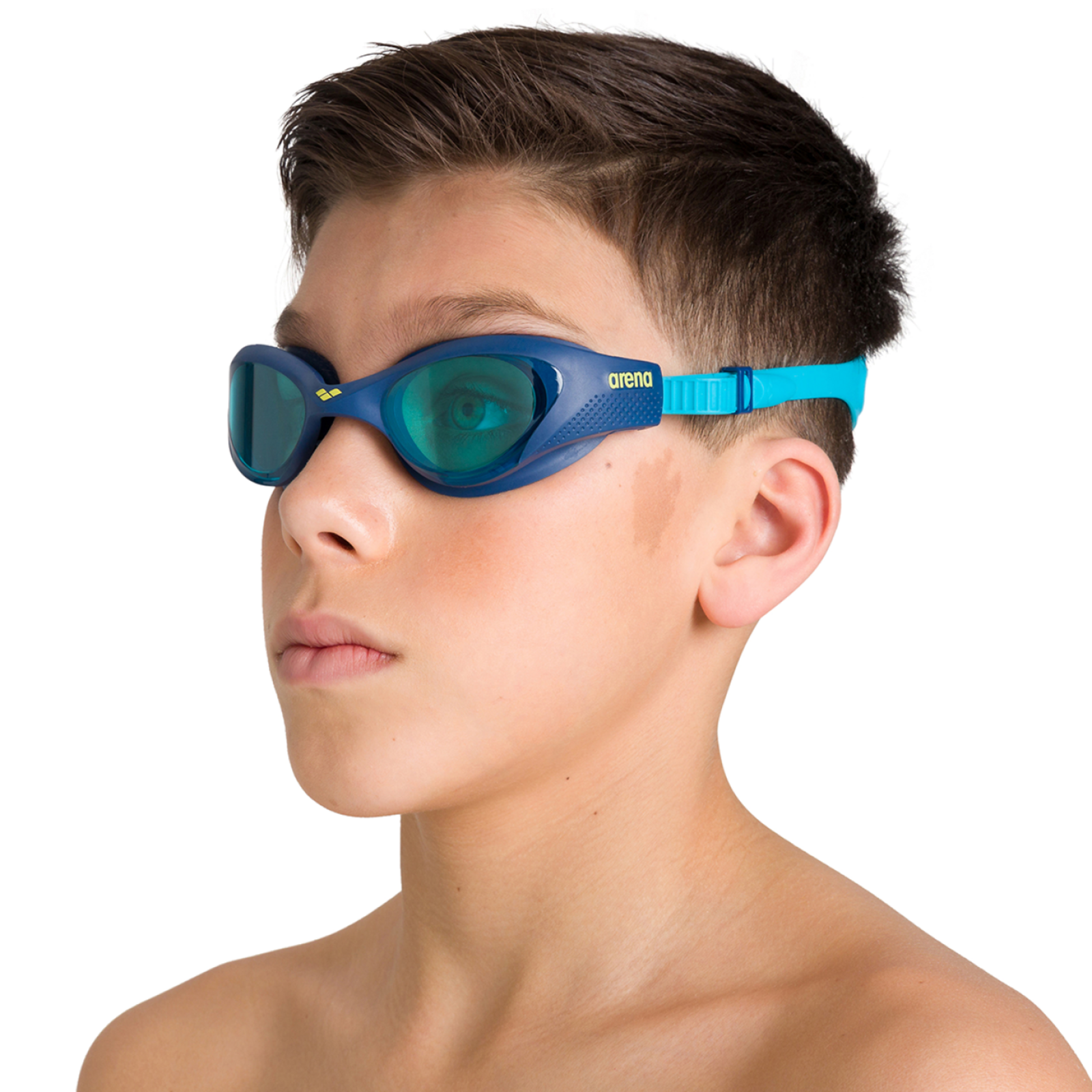 Arena Jr The One Trainingsschwimmbrille in BLAU