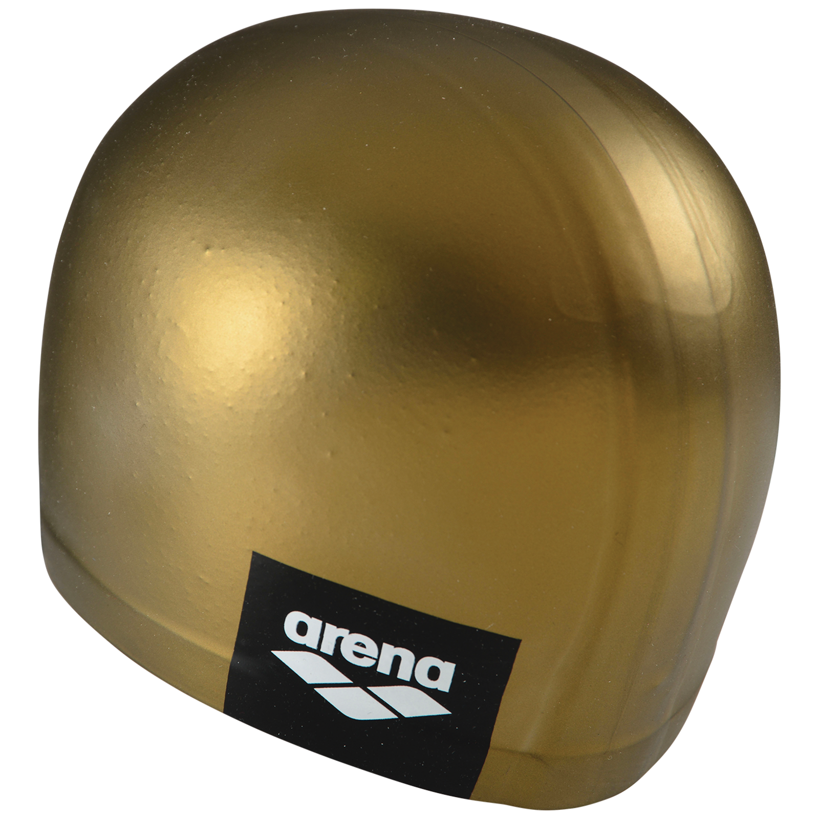 Arena Logo Moulded Cap Trainingsbadekappe in BRAUN