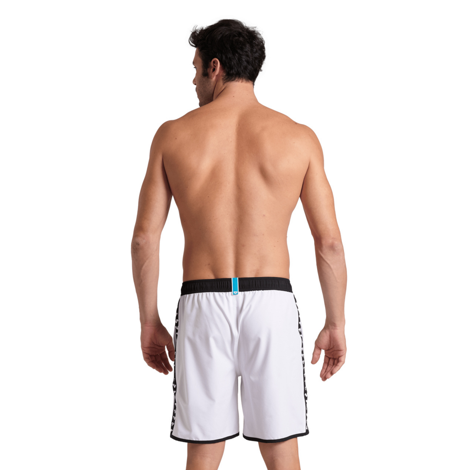 Arena Icons Team Stripe Unisex Bermuda in WEISS
