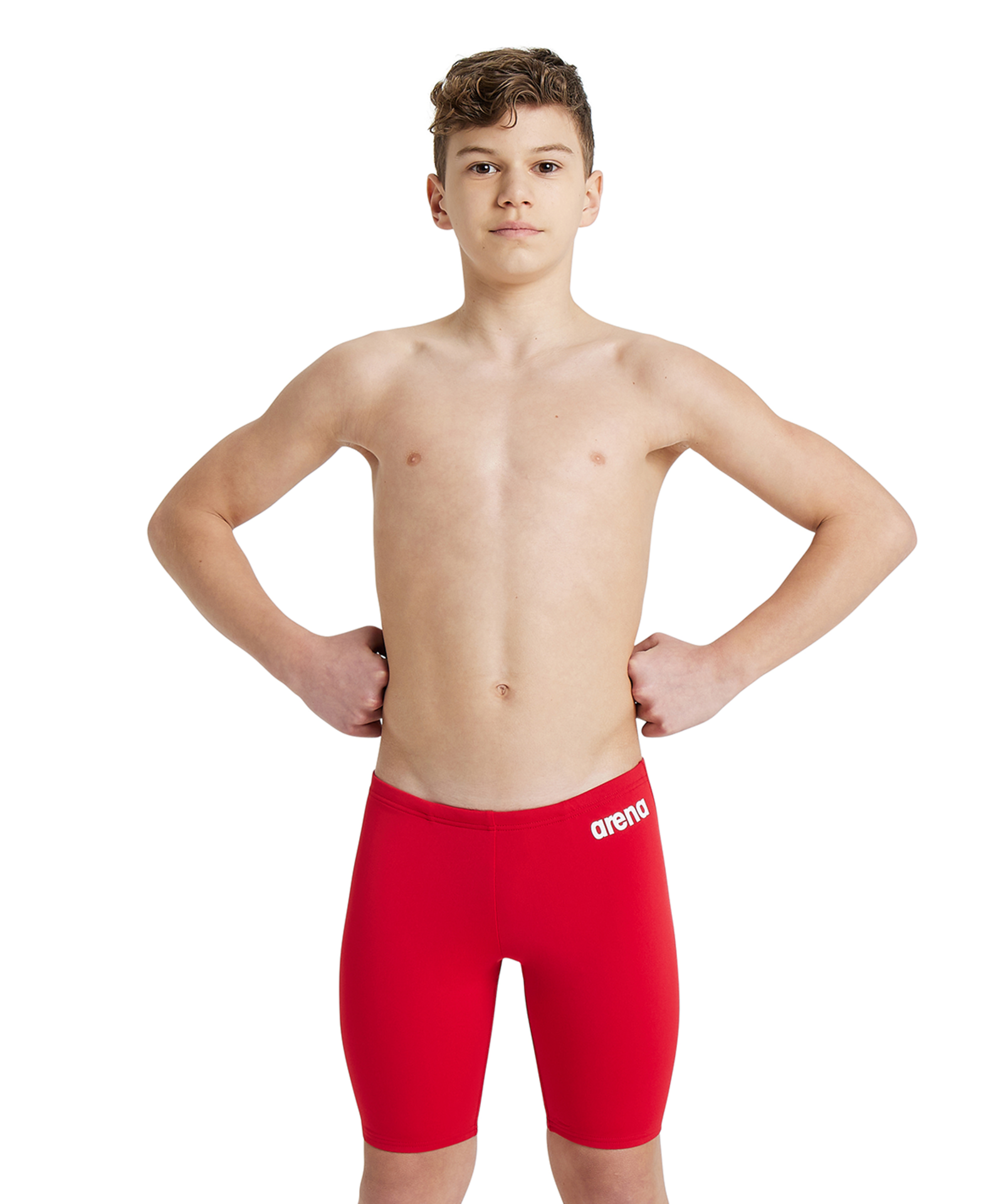 Arena Team Swim Jammer Solid in ROT