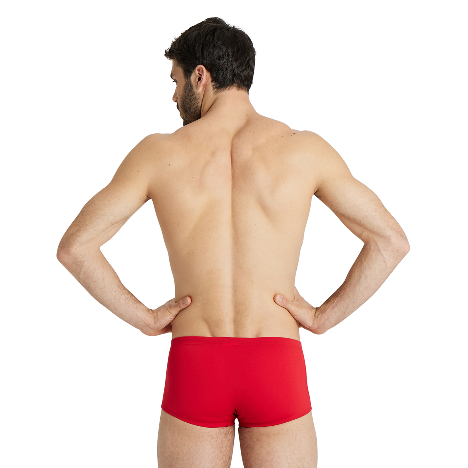 Arena Team Swim Low Waist Short Solid in ROT