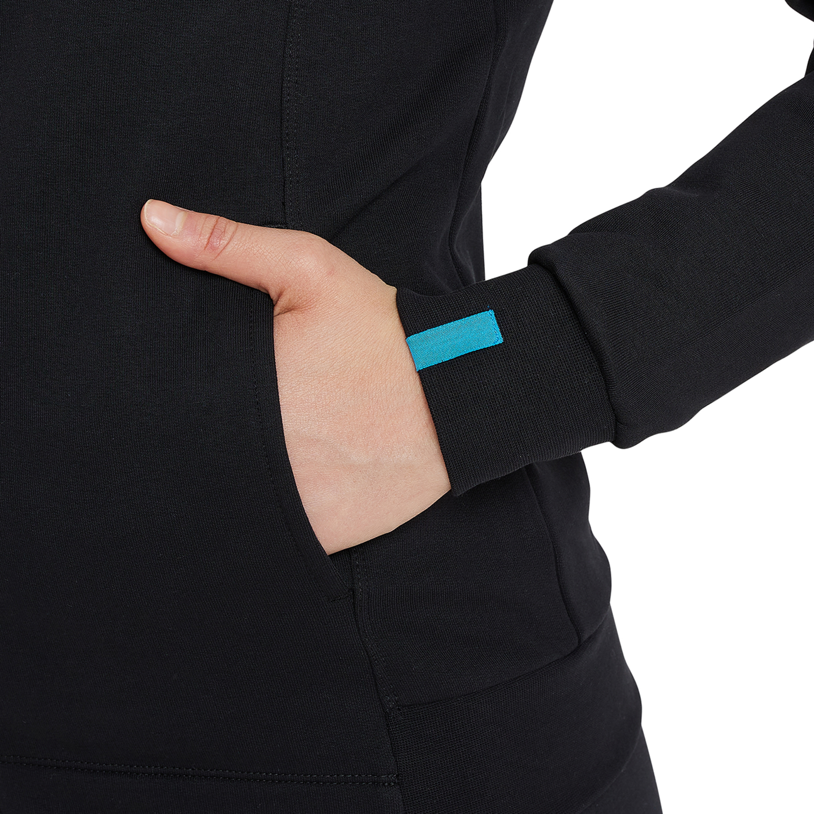 Arena Team Hooded Jacket Panel in SCHWARZ