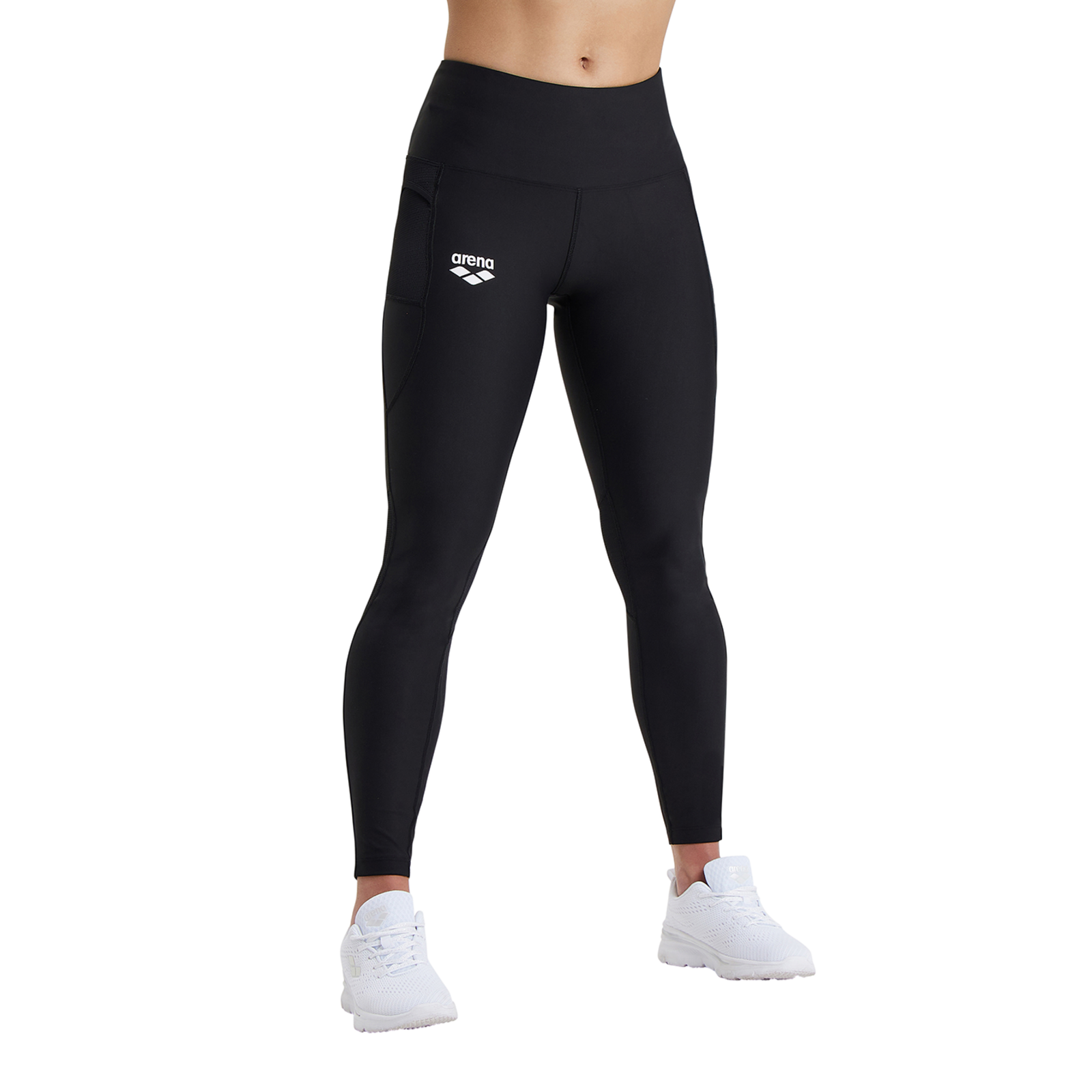 Arena Team Long Tight Panel in SCHWARZ