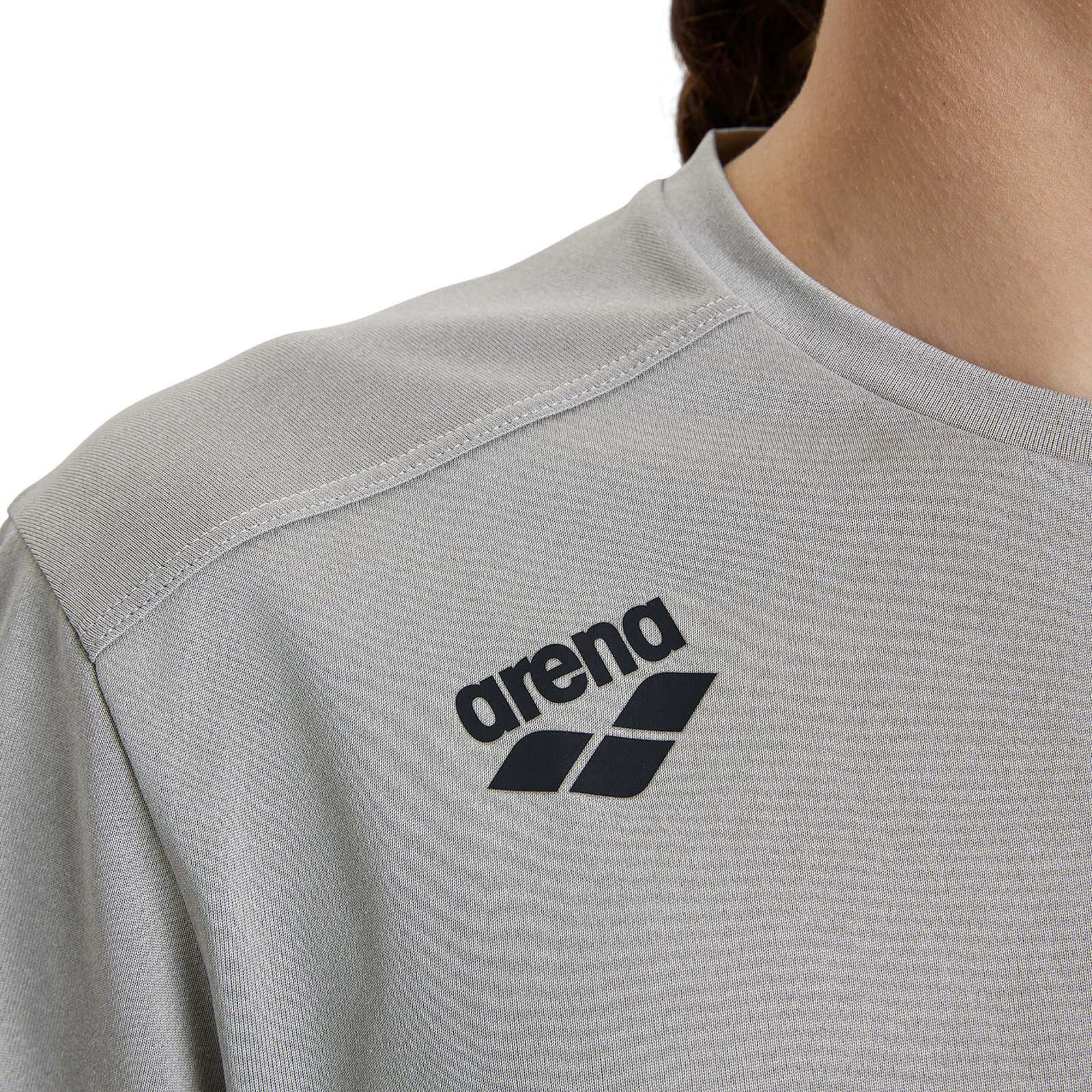 Arena Team T-Shirt Solid in GRAU