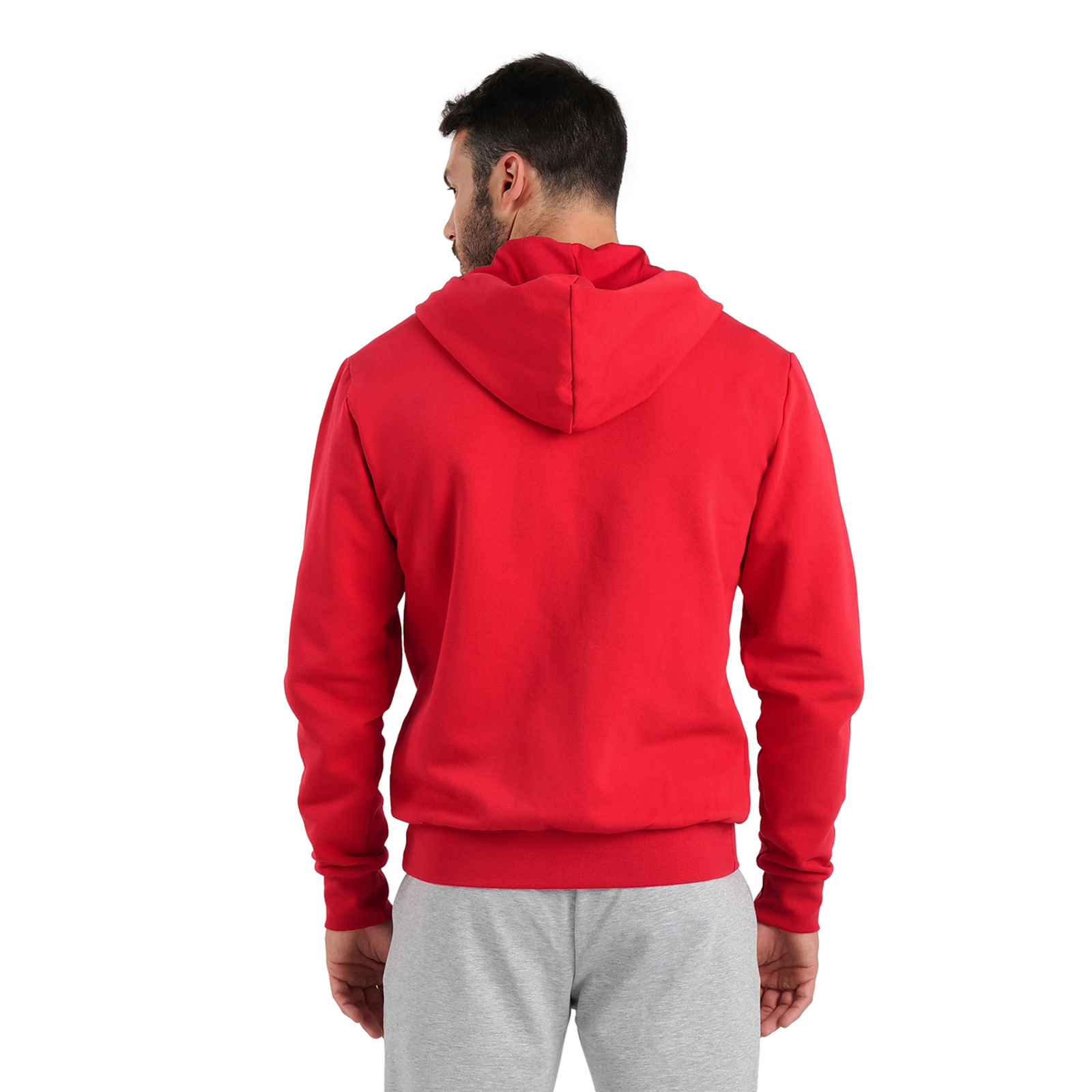 Arena Team Hooded Jacket Panel in ROT