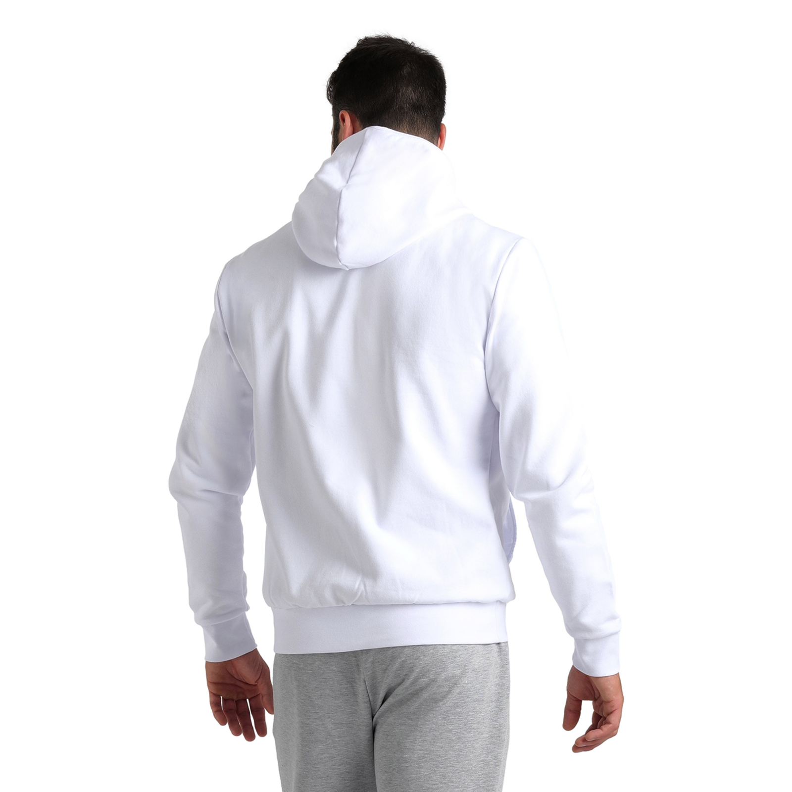 Arena Team Hooded Jacket Panel in WEISS