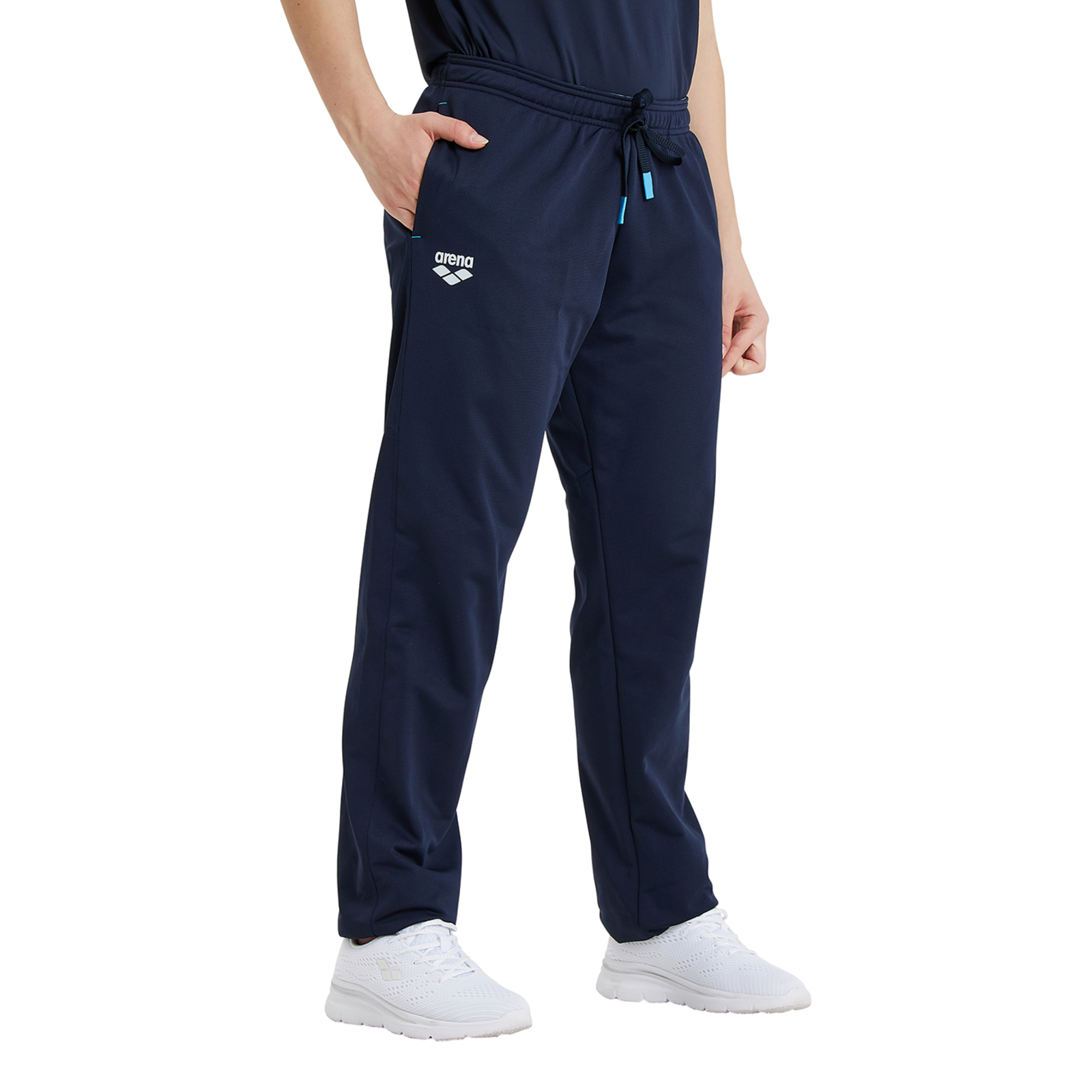 Arena Team Pant Solid Knitted Poly in BLAU