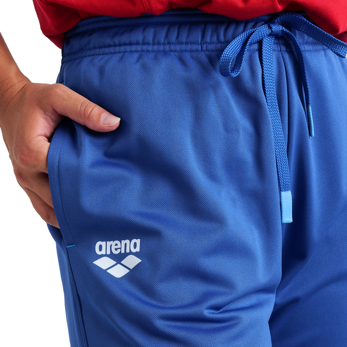 Arena Team Pant Solid Knitted Poly in BLAU