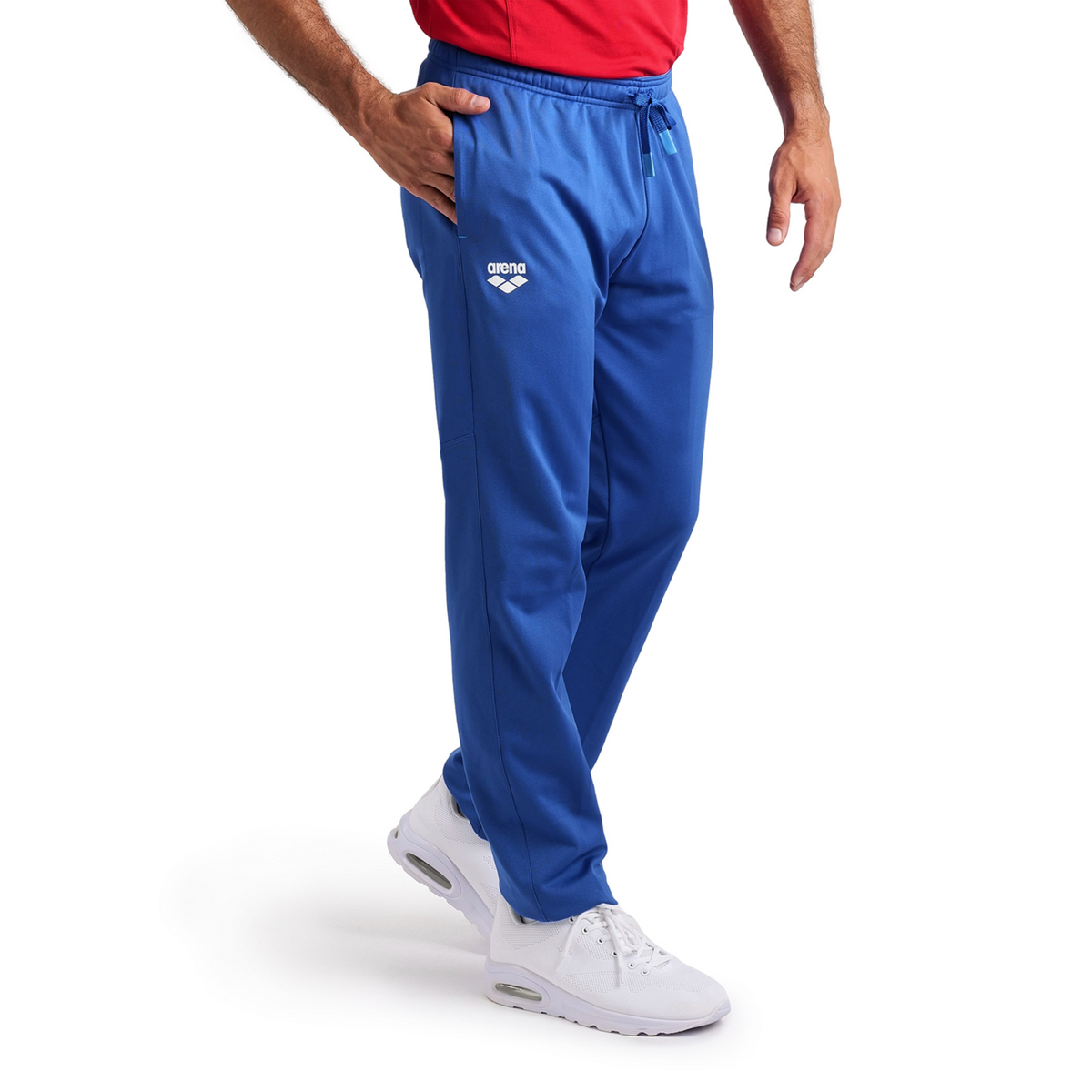Arena Team Pant Solid Knitted Poly in BLAU