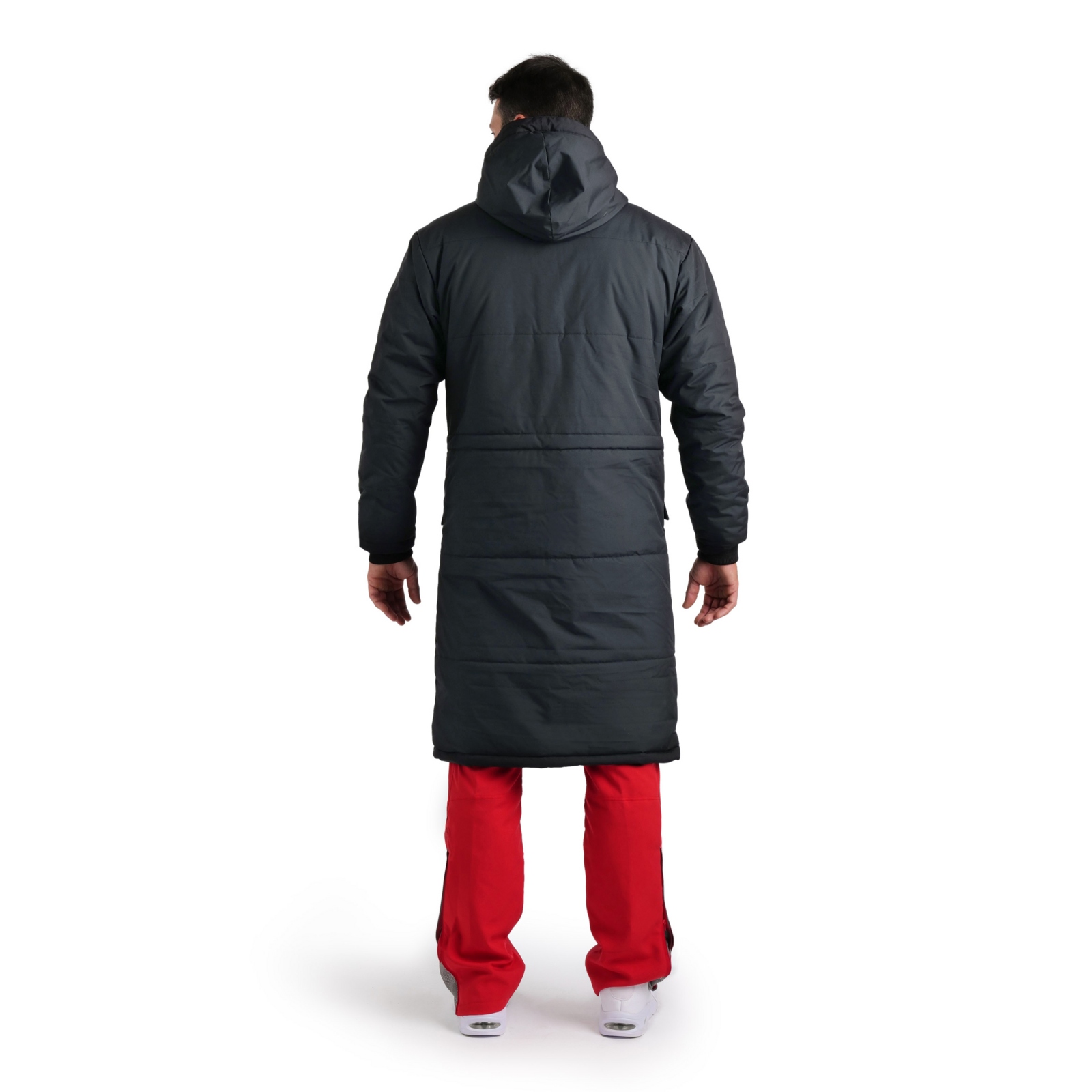 Arena Team Parka Solid in SCHWARZ
