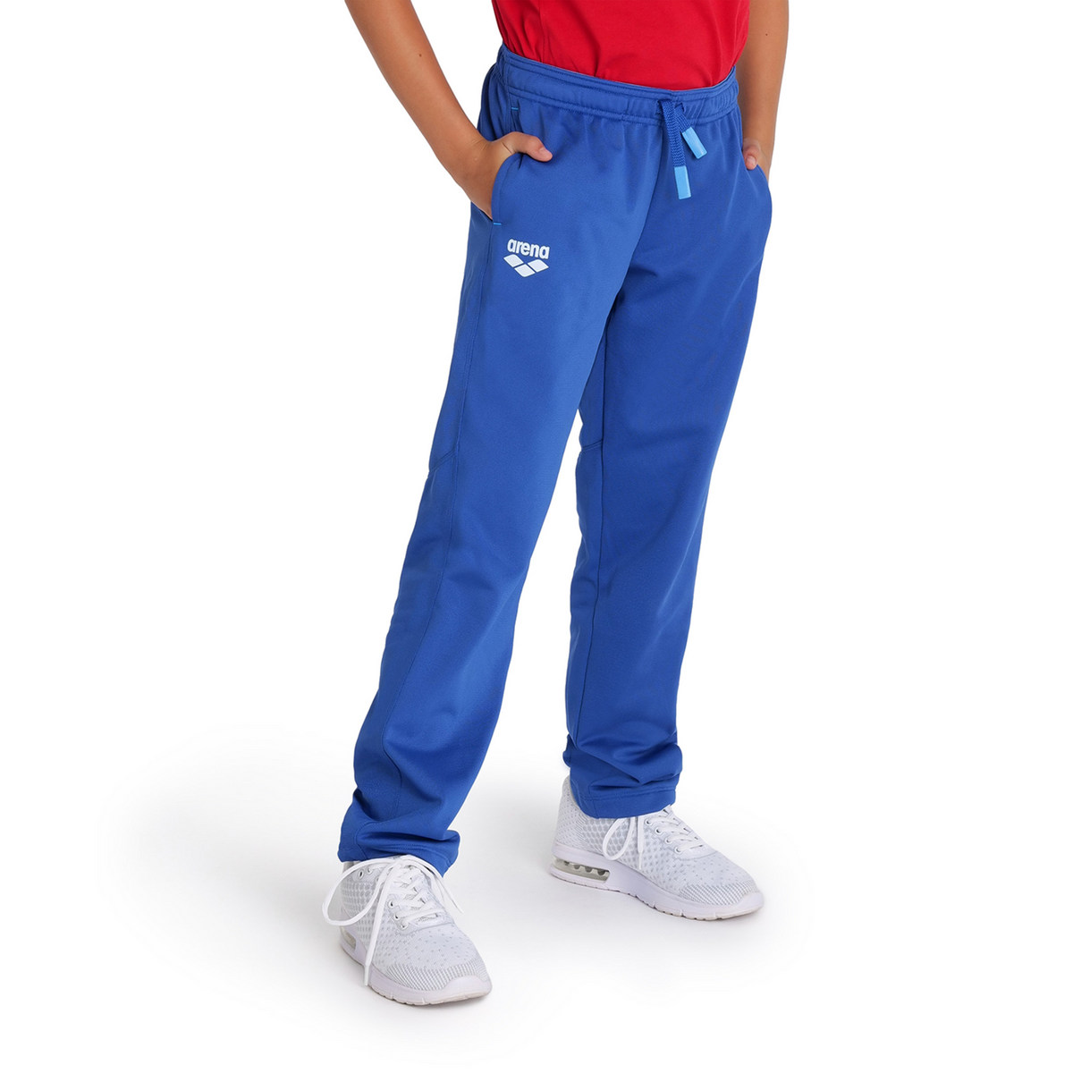 Arena Team Pant Solid Knitted Poly in BLAU