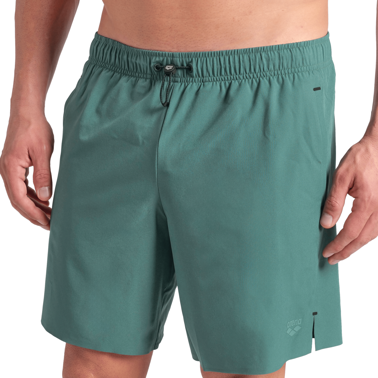 Arena M Arena Evo Beach Boxer Solid Beach Short in GRÜN