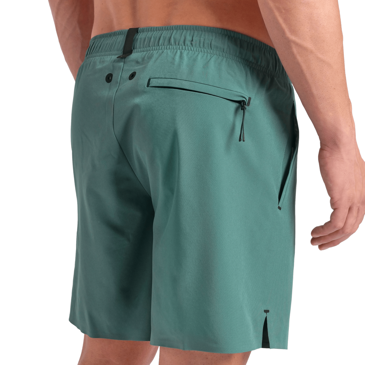 Arena M Arena Evo Beach Boxer Solid Beach Short in GRÜN