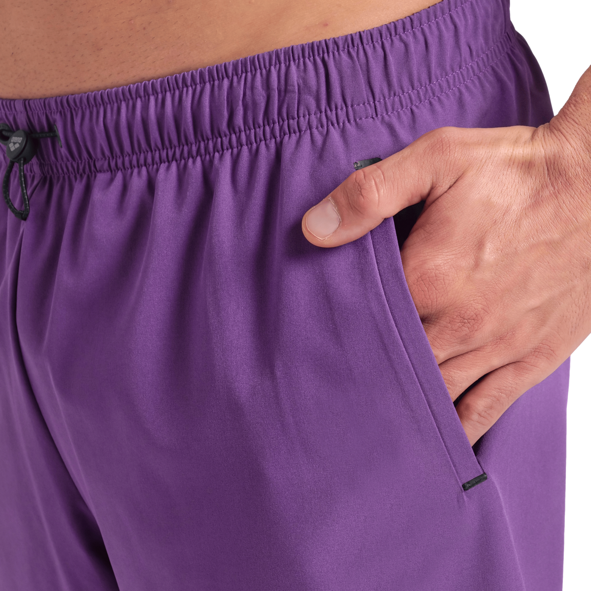 Arena M Arena Evo Beach Boxer Solid Beach Short in VIOLETT