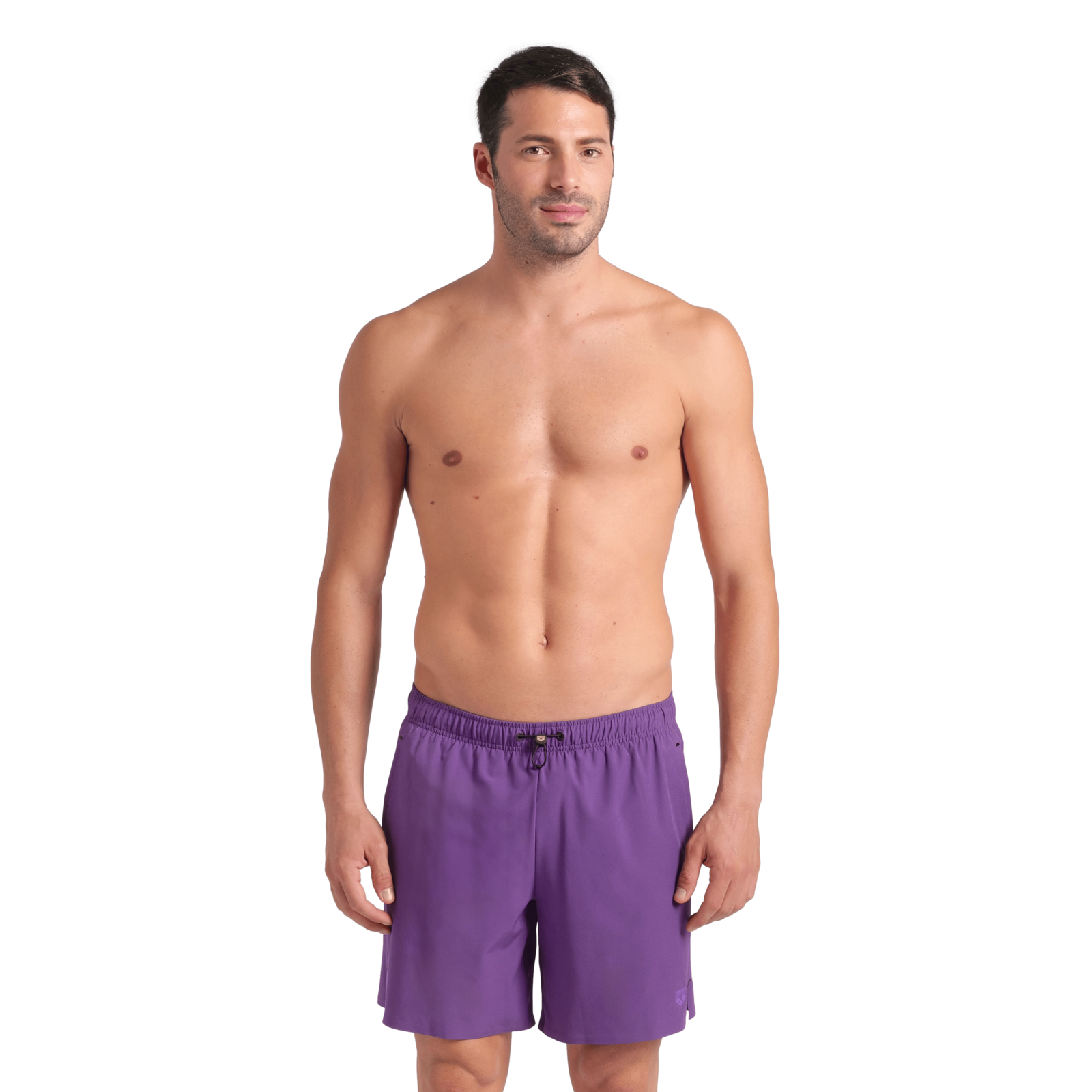 Arena M Arena Evo Beach Boxer Solid Beach Short in VIOLETT