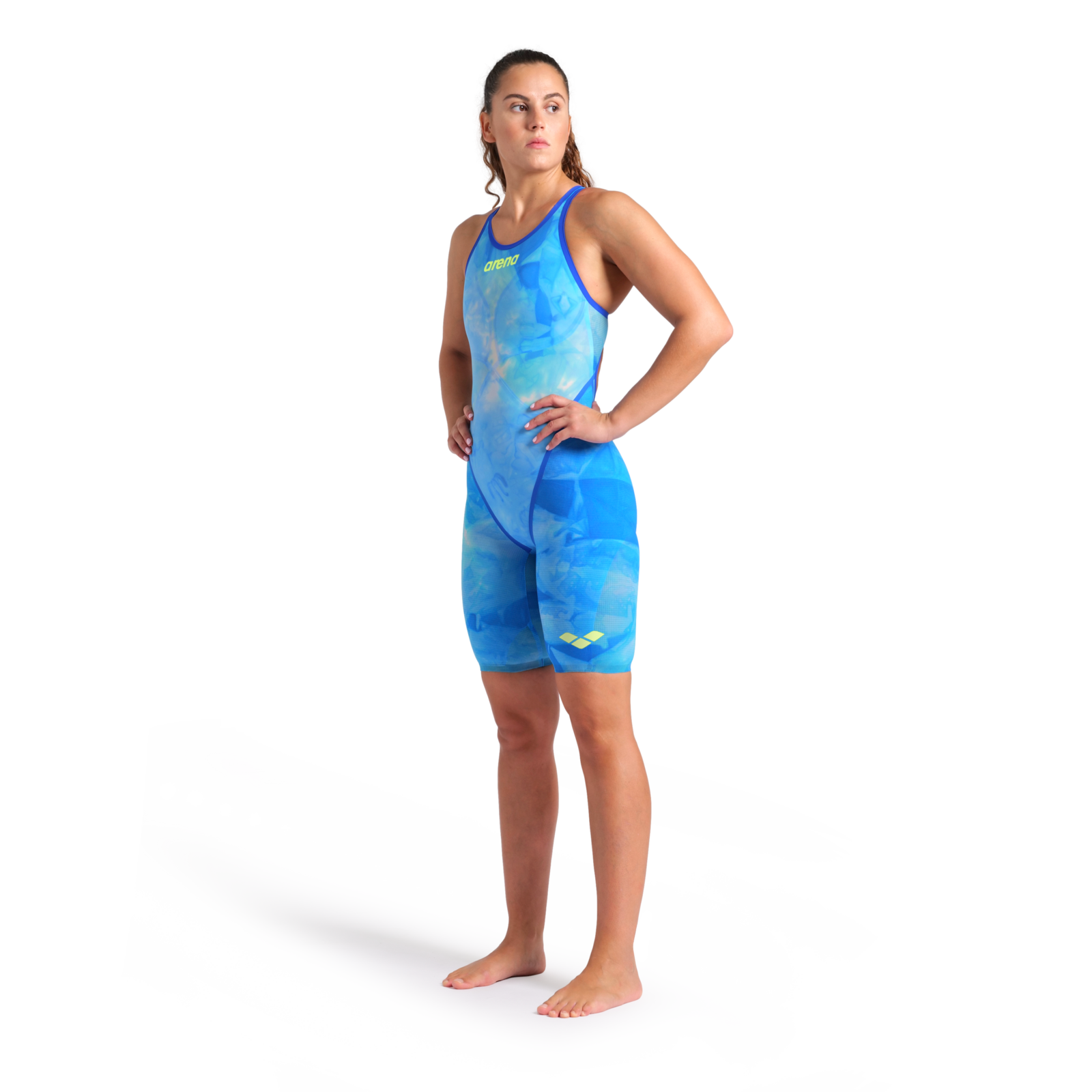 Arena Powerskin Carbon Glide LE Ob Wettkampfanzug in BLAU