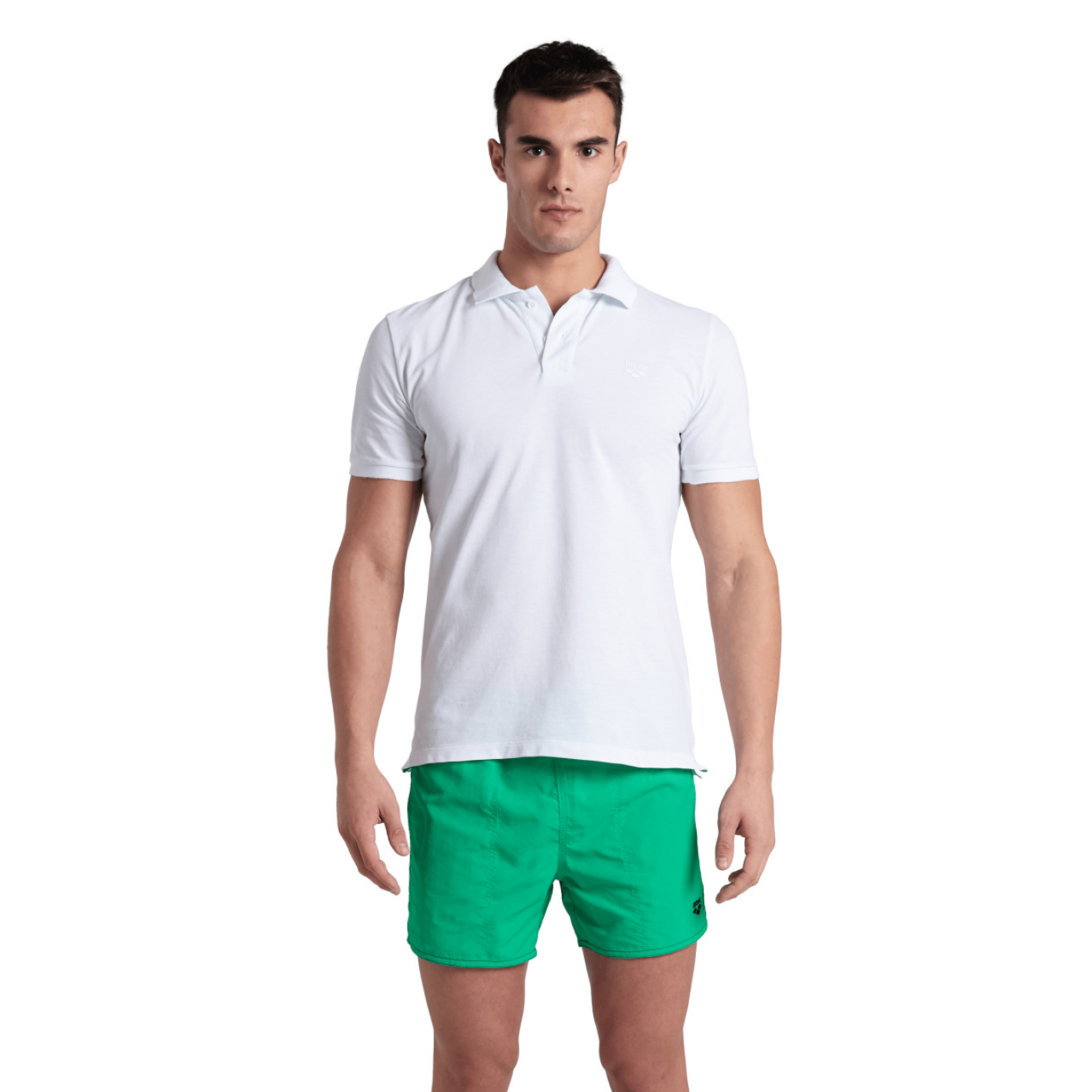 Arena M Poloshirt Solid Cotton Piquet in