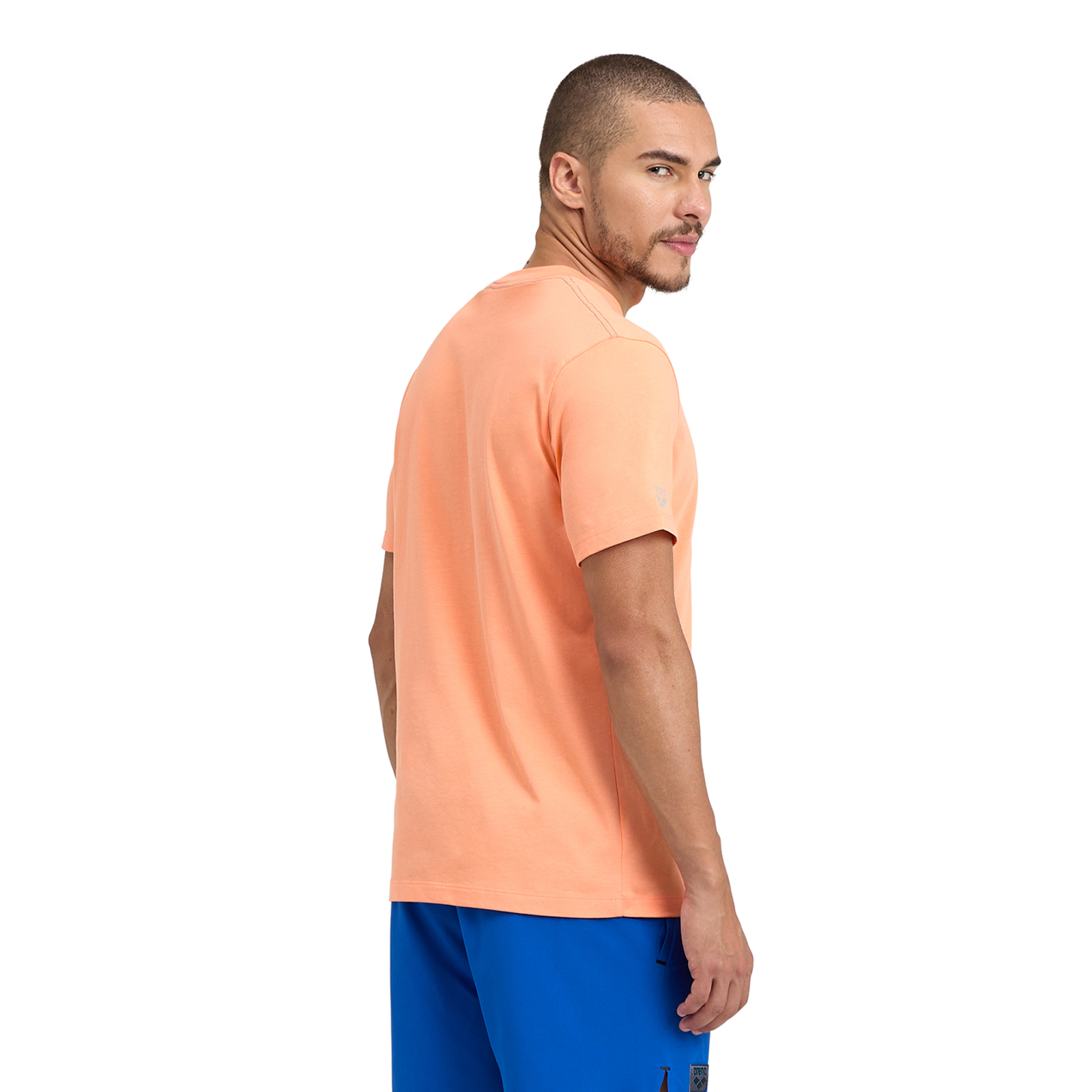 Arena T-Shirt Solid Cotton in ORANGE