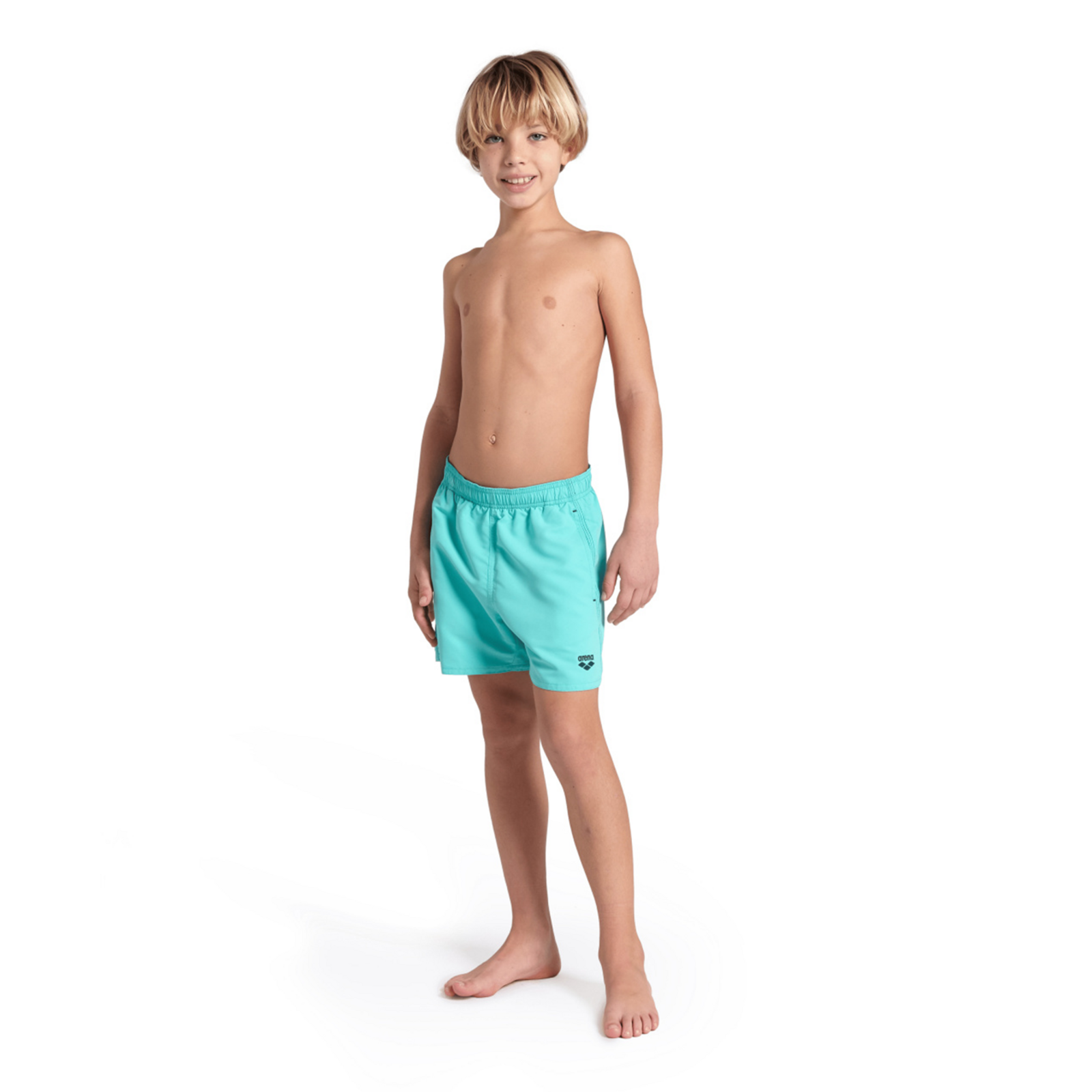 Arena Beach Boxer Solid R in BLAU