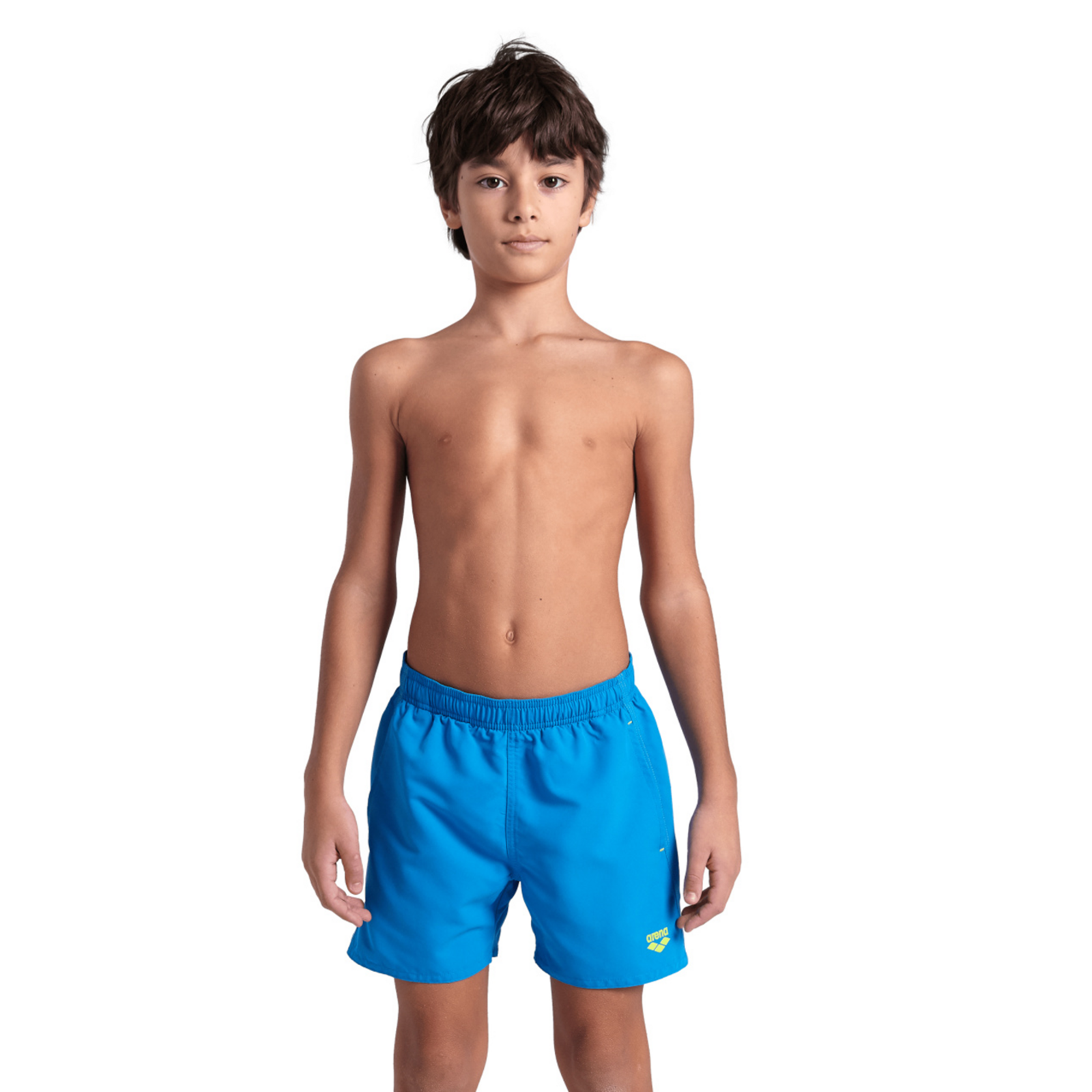 Arena Beach Boxer Solid R in BLAU