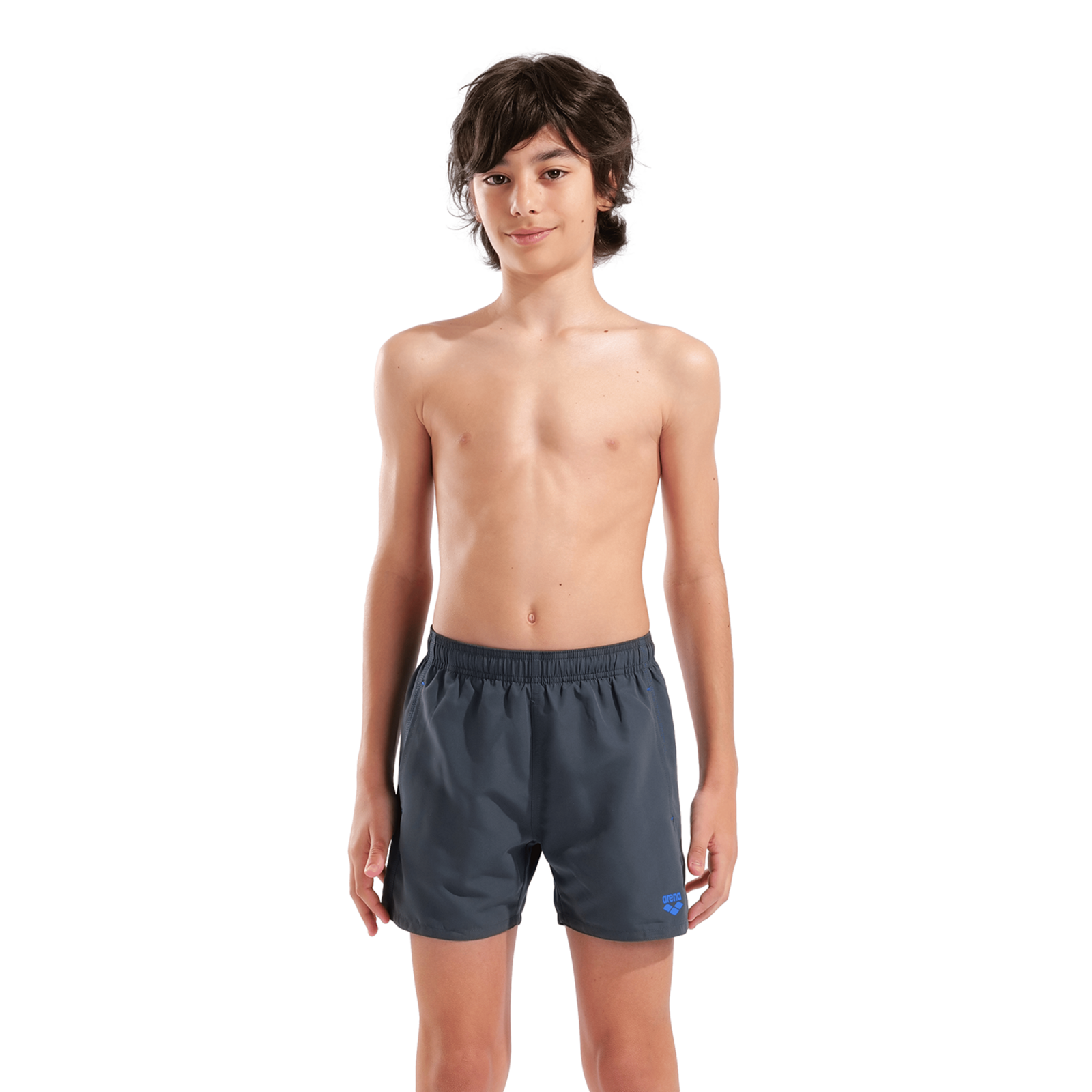 Arena Beach Boxer Solid R in GRAU