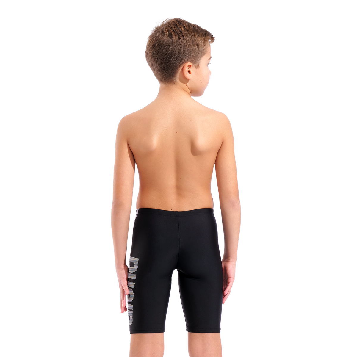 Arena B Logo Jr Jammer R Swim Jammer in SCHWARZ