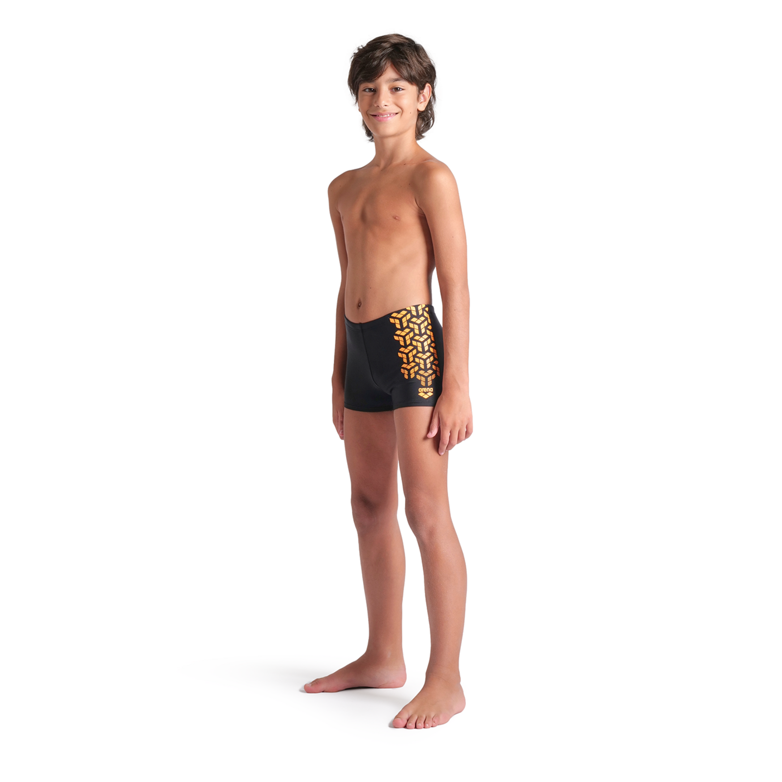 Arena Arena Kikko V Swim Short Graphic in SCHWARZ
