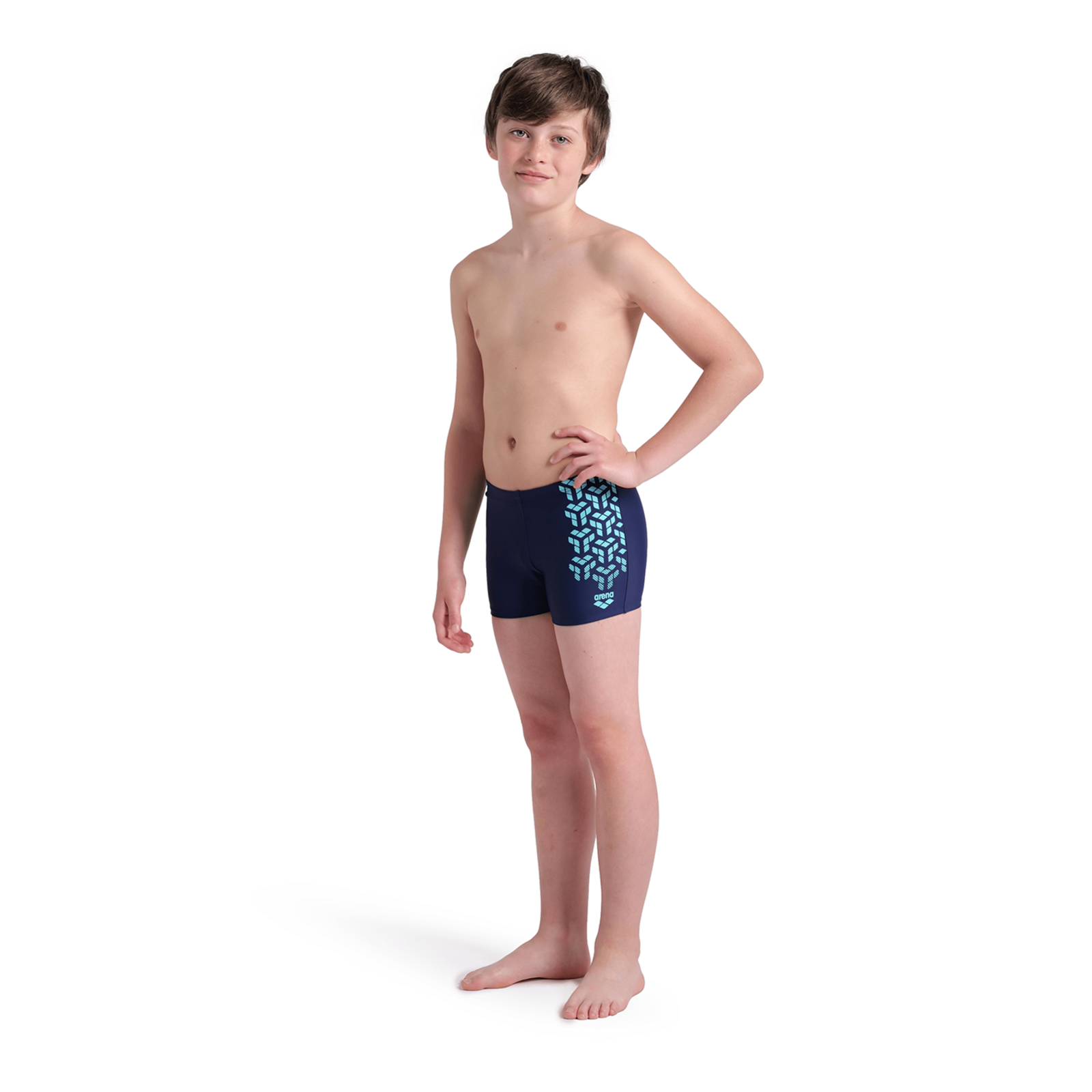 Arena Arena Kikko V Swim Short Graphic in BLAU