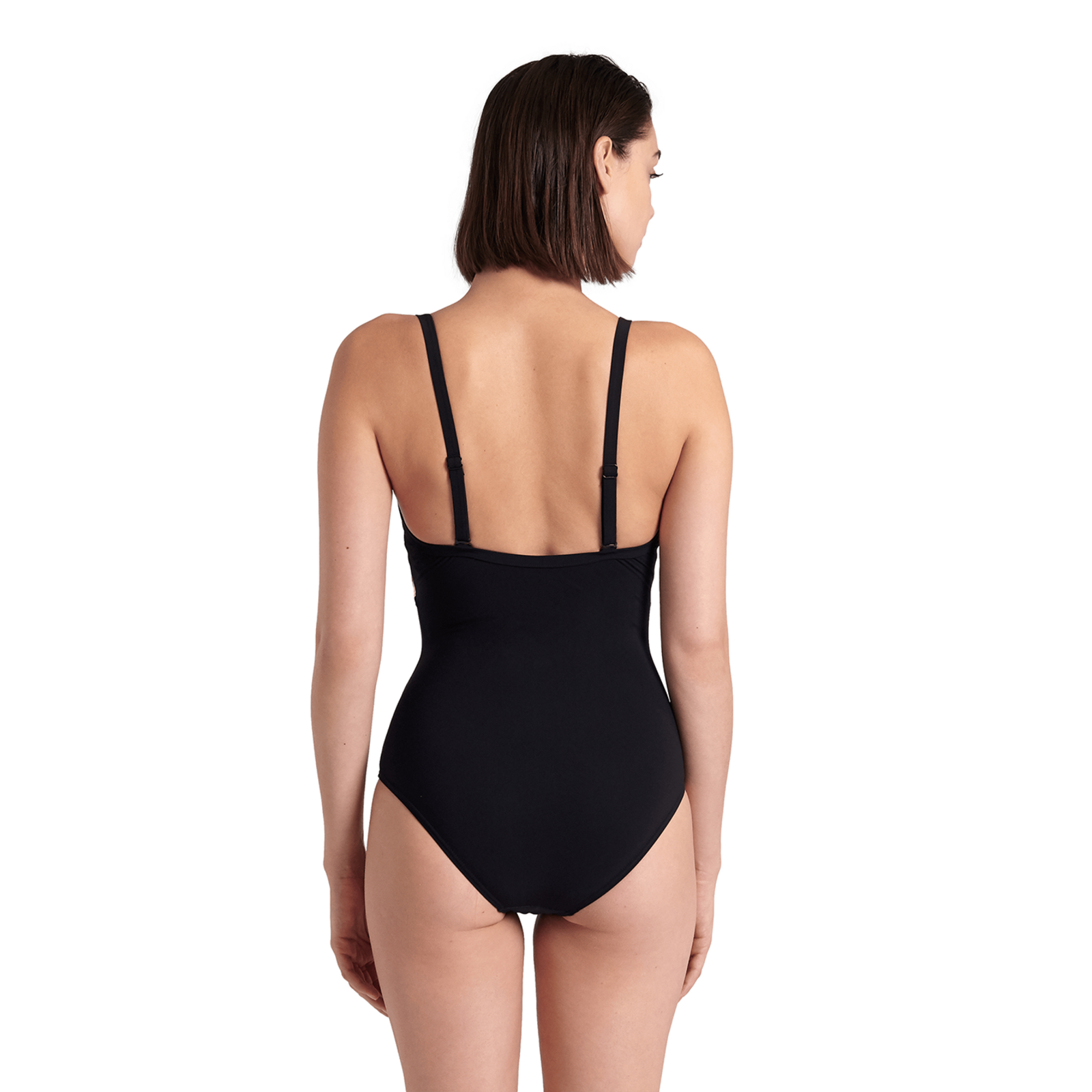 Arena W Bodylift Swimsuit Lucy Lightcross Figurformender Badeanzug in SCHWARZ