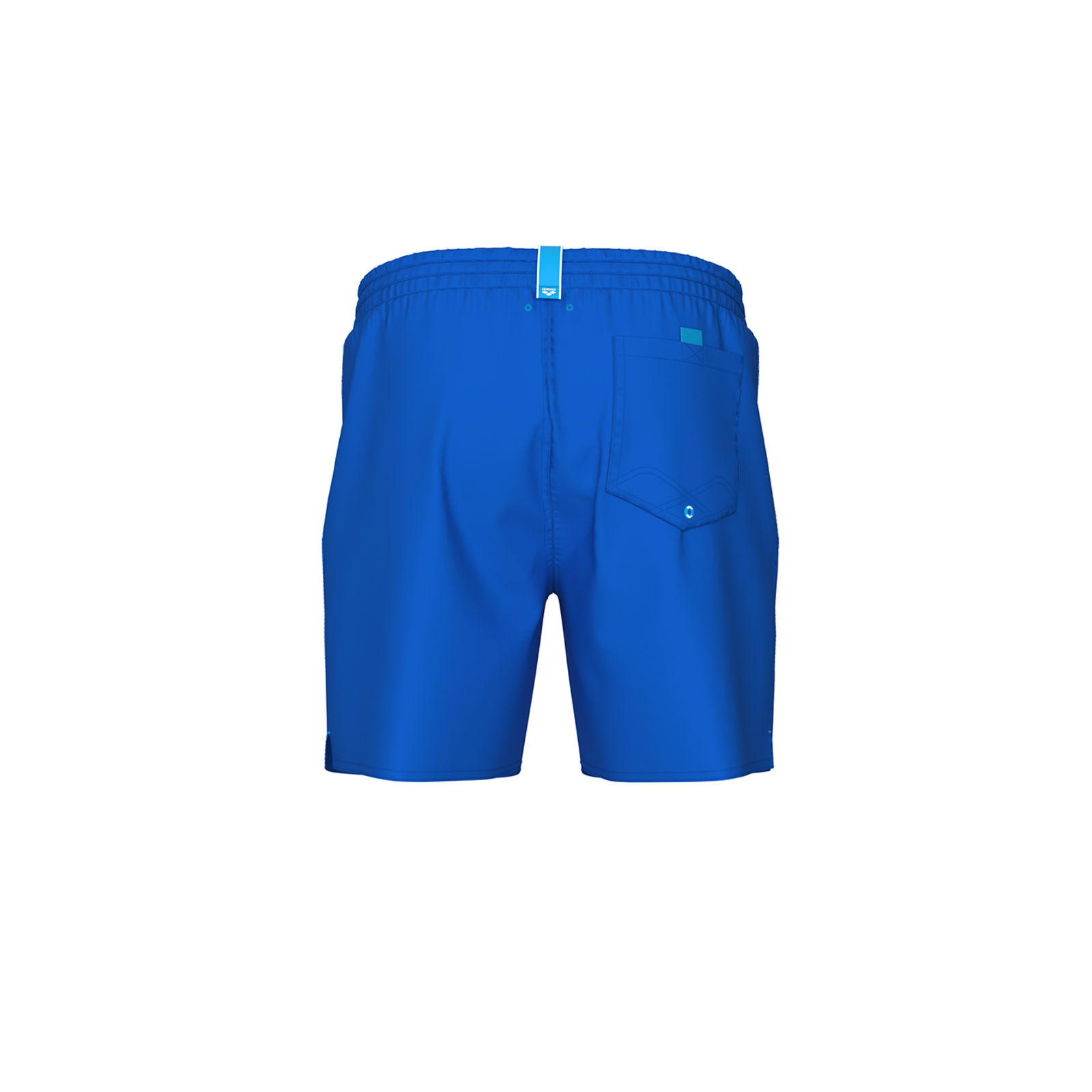 Arena M Arena Solid Boxer Beach Short in BLAU