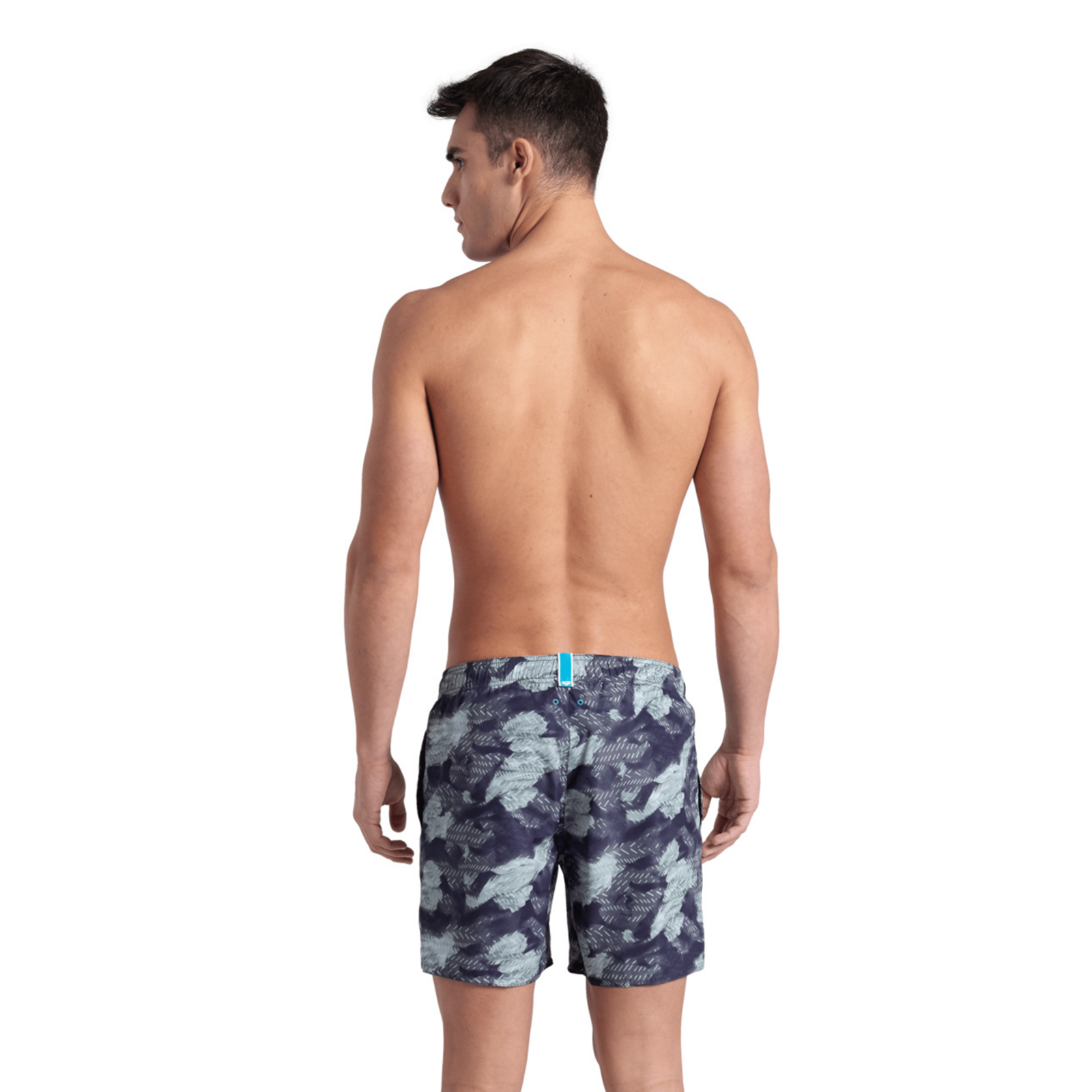 Arena M Beach Boxer Allover Beach Short in GRÜN