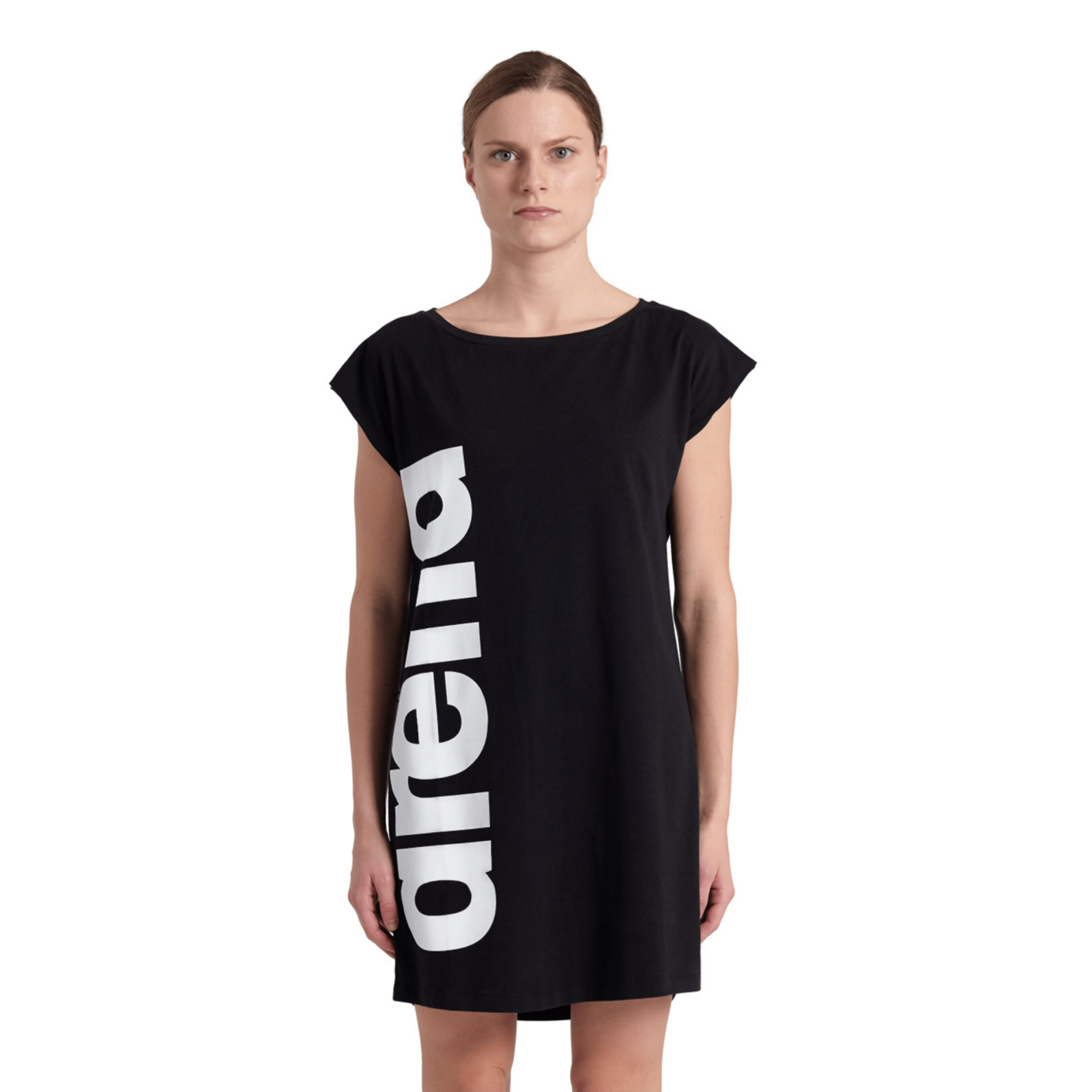 Arena W Arena Logo Dress Rock in SCHWARZ