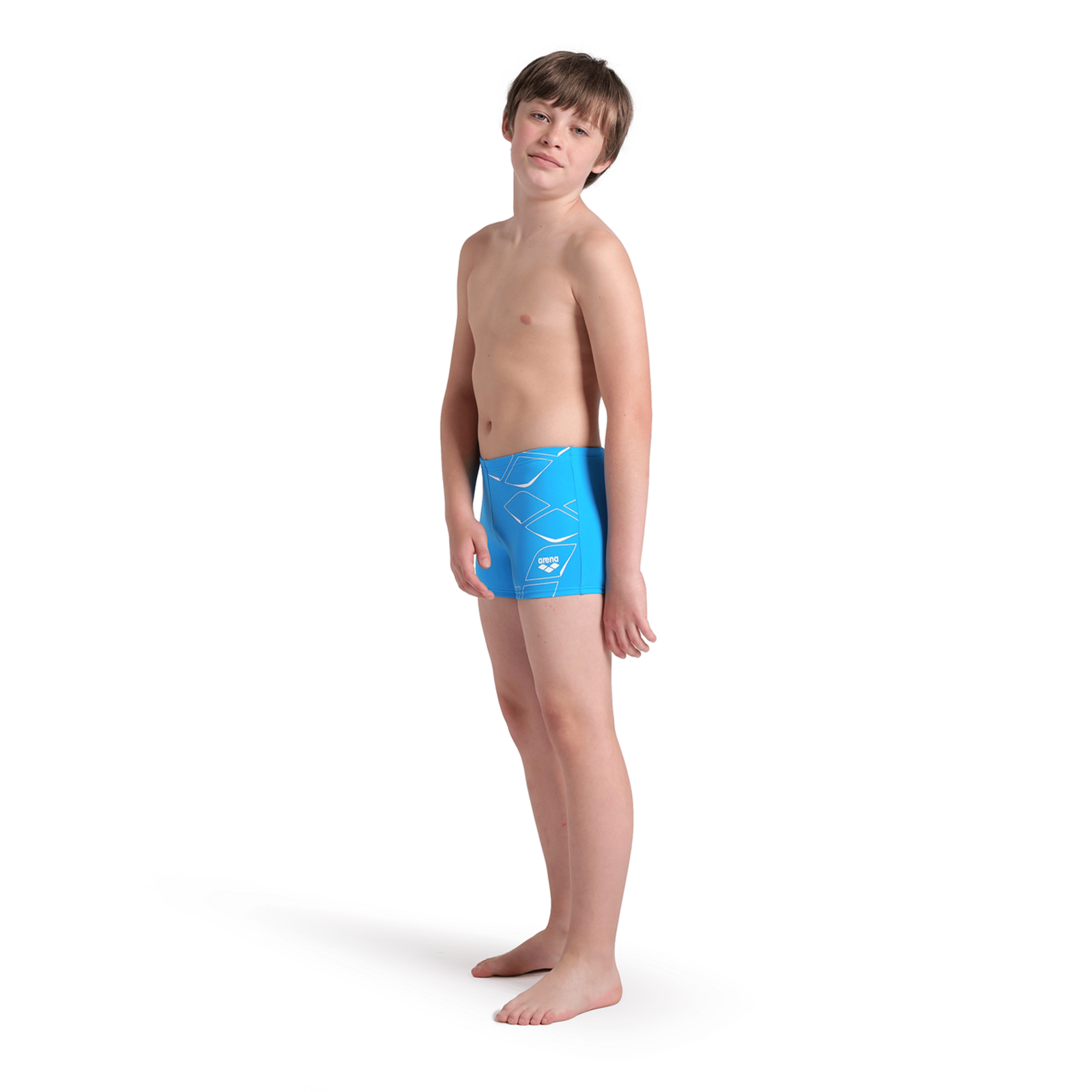 Arena B Arena Losange Graphic Swim Short Swim Short in BLAU