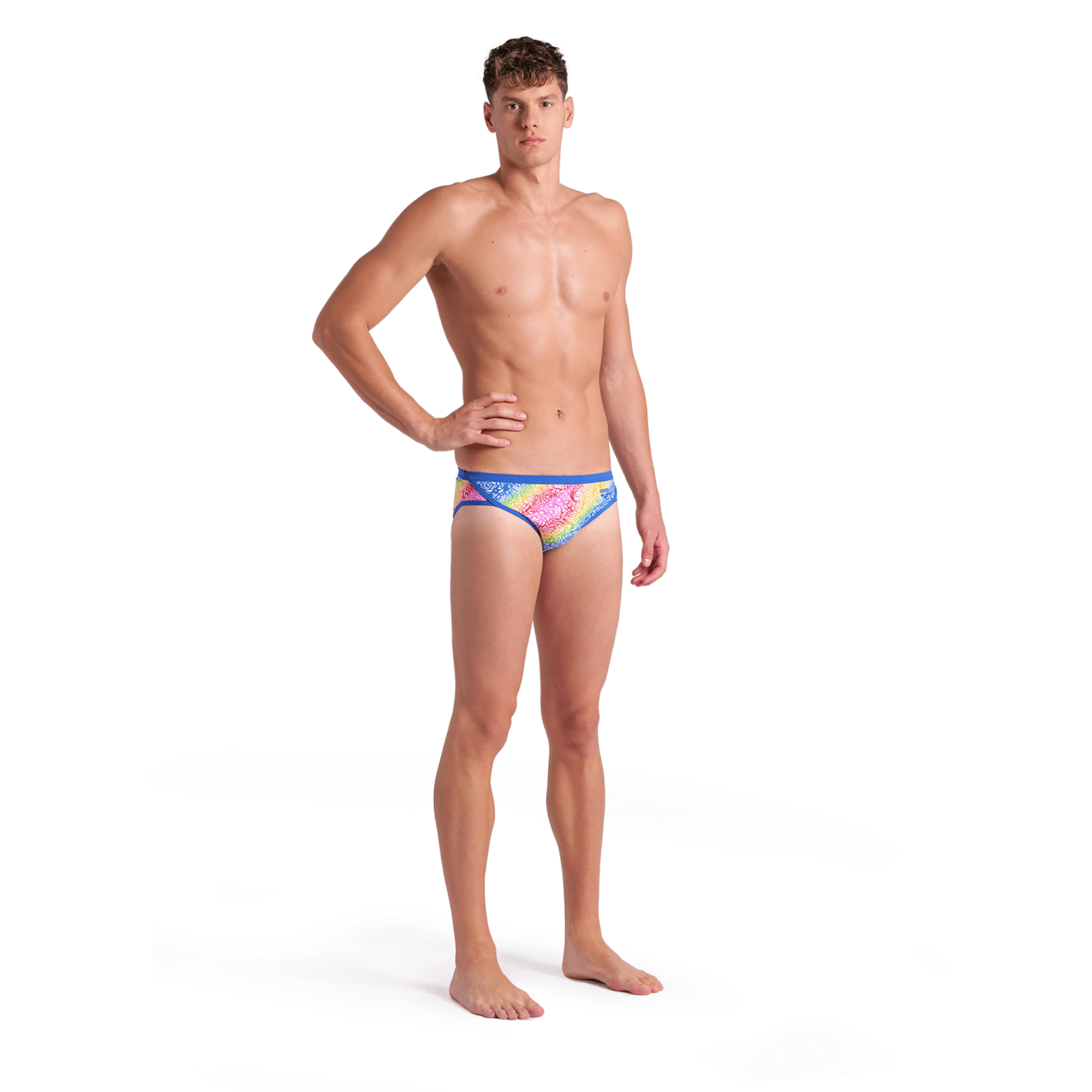 Arena M Arena Swim Briefs Printed Swim Slip in MEHRFARBIG