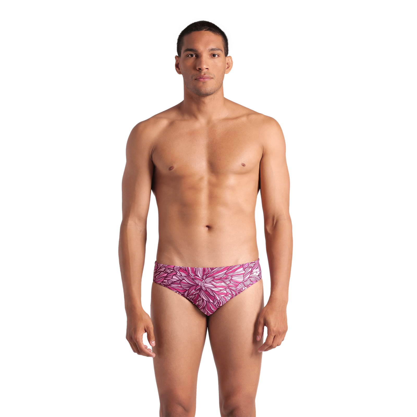 Arena M Arena Pink Dahlia Swim Briefs Swim Slip in PINK