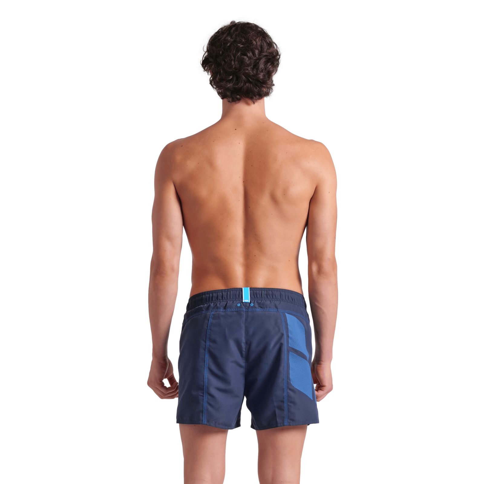 Arena M Arena Pro_File Losange Beach Short Beach Short in BLAU
